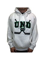 Artisans UND Hockey Leather Applique Hood
