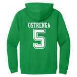 AHUNDYP #5 Sam Ostrenga North Dakota Football Sport Adult Hood