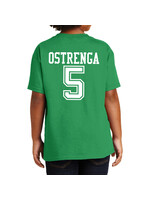 AHUNDYP #5 Sam Ostrenga North Dakota Football Sport Youth Tee AHUNDYP #5 Sam Ostrenga North Dakota Football Sport Youth Tee