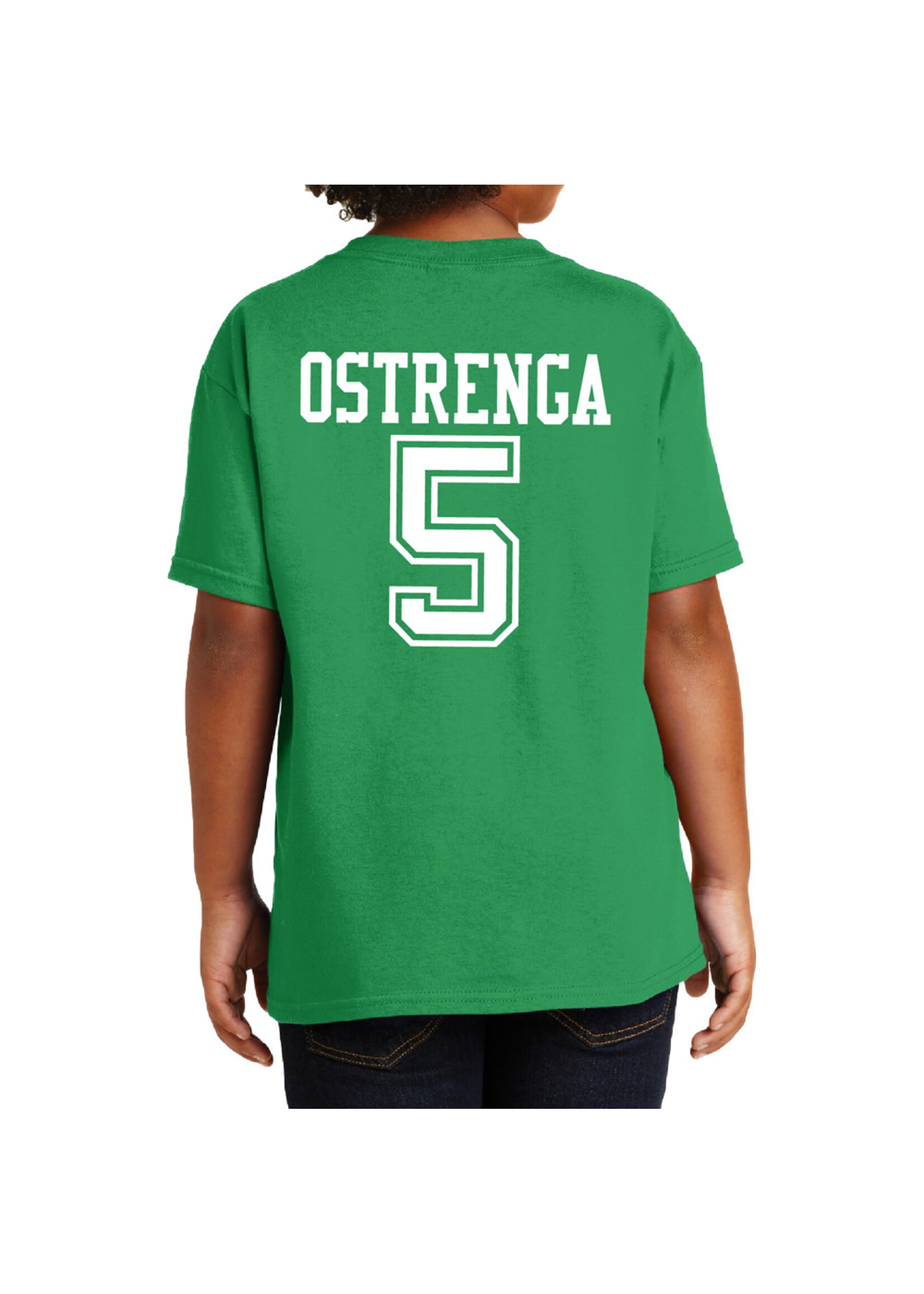 AHUNDYP Sam Ostrenga #5 North Dakota Football Sport Youth Tee