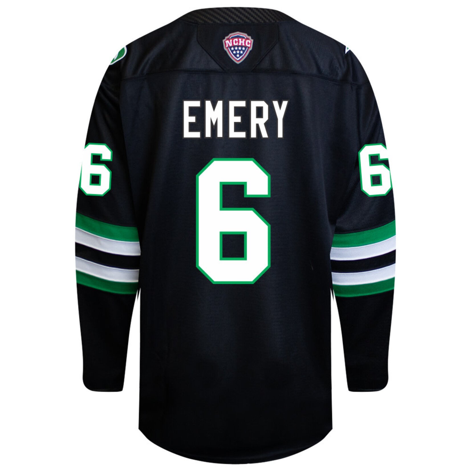 CCM Hockey #6 E.J. Emery CCM Authentic Game Jersey