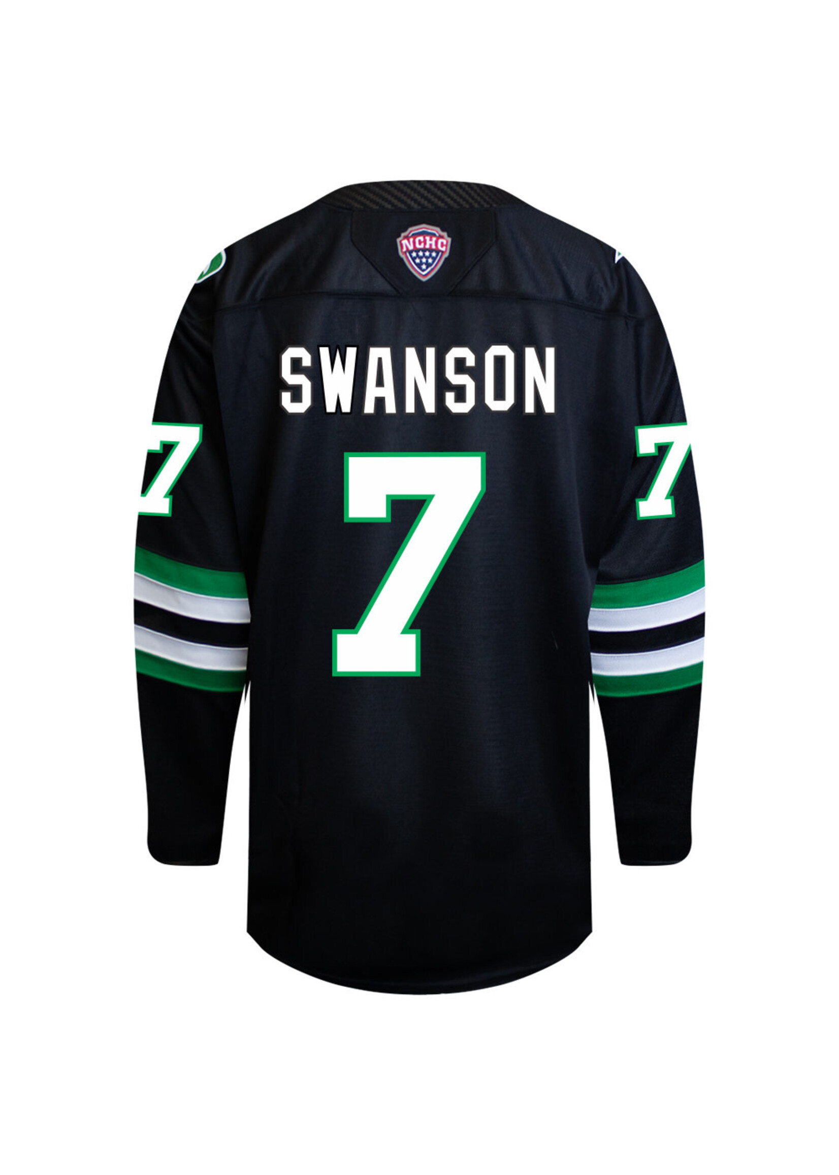 CCM Hockey #7 Mac Swanson CCM Hockey Replica Jersey