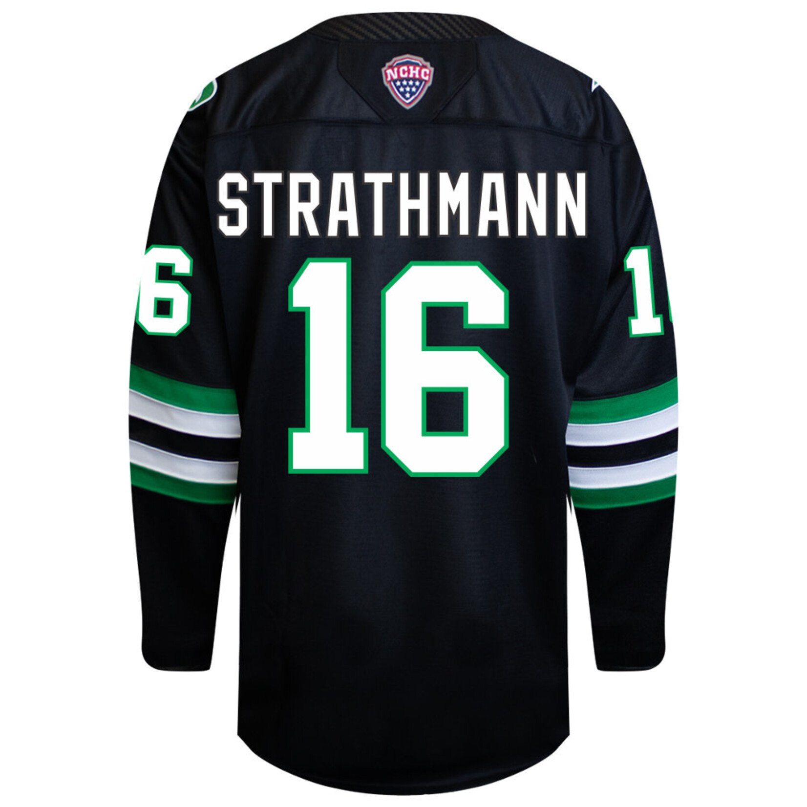CCM Hockey #16 Andrew Strathmann CCM Authentic Game Jersey