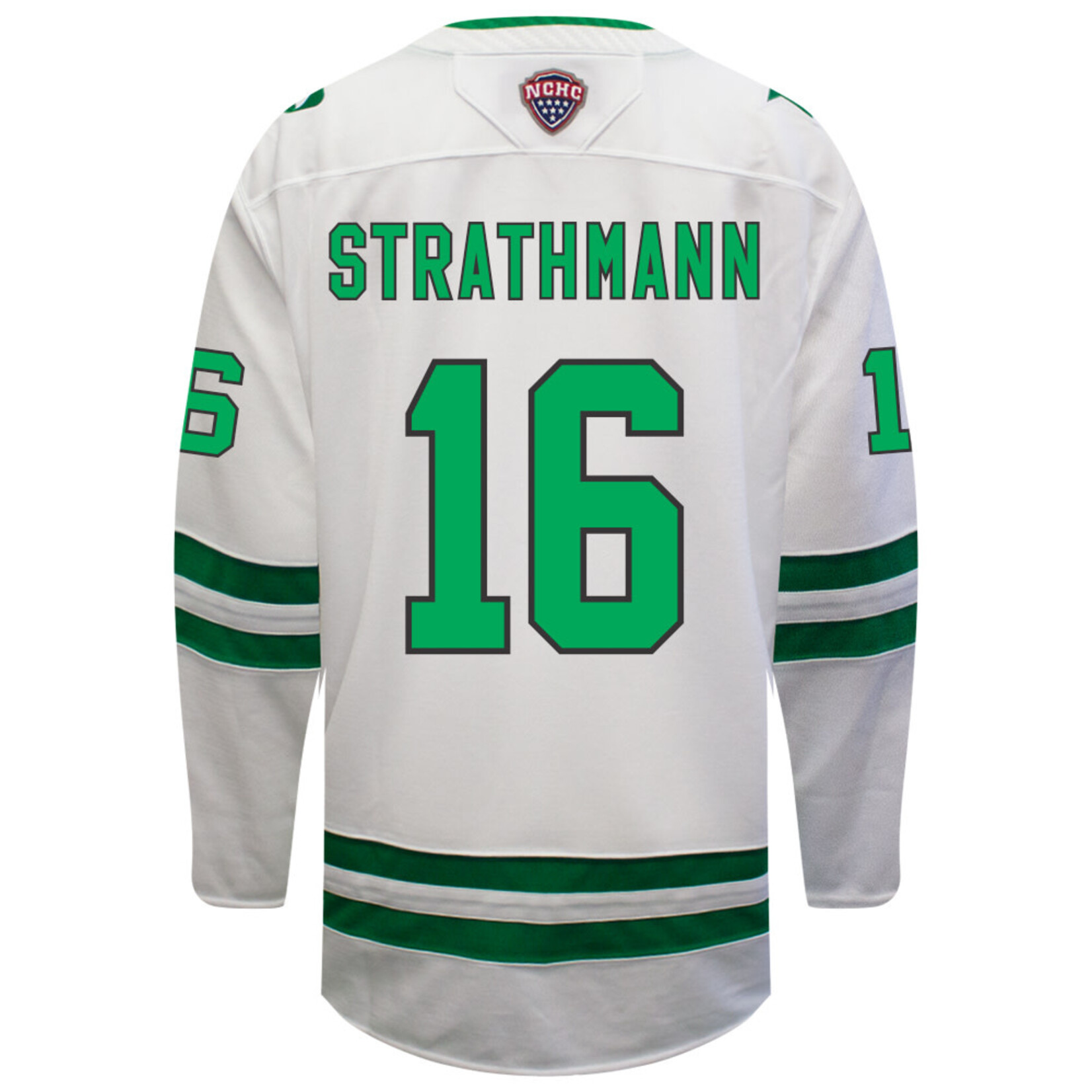 CCM Hockey #16 Andrew Strathmann CCM Authentic Game Jersey