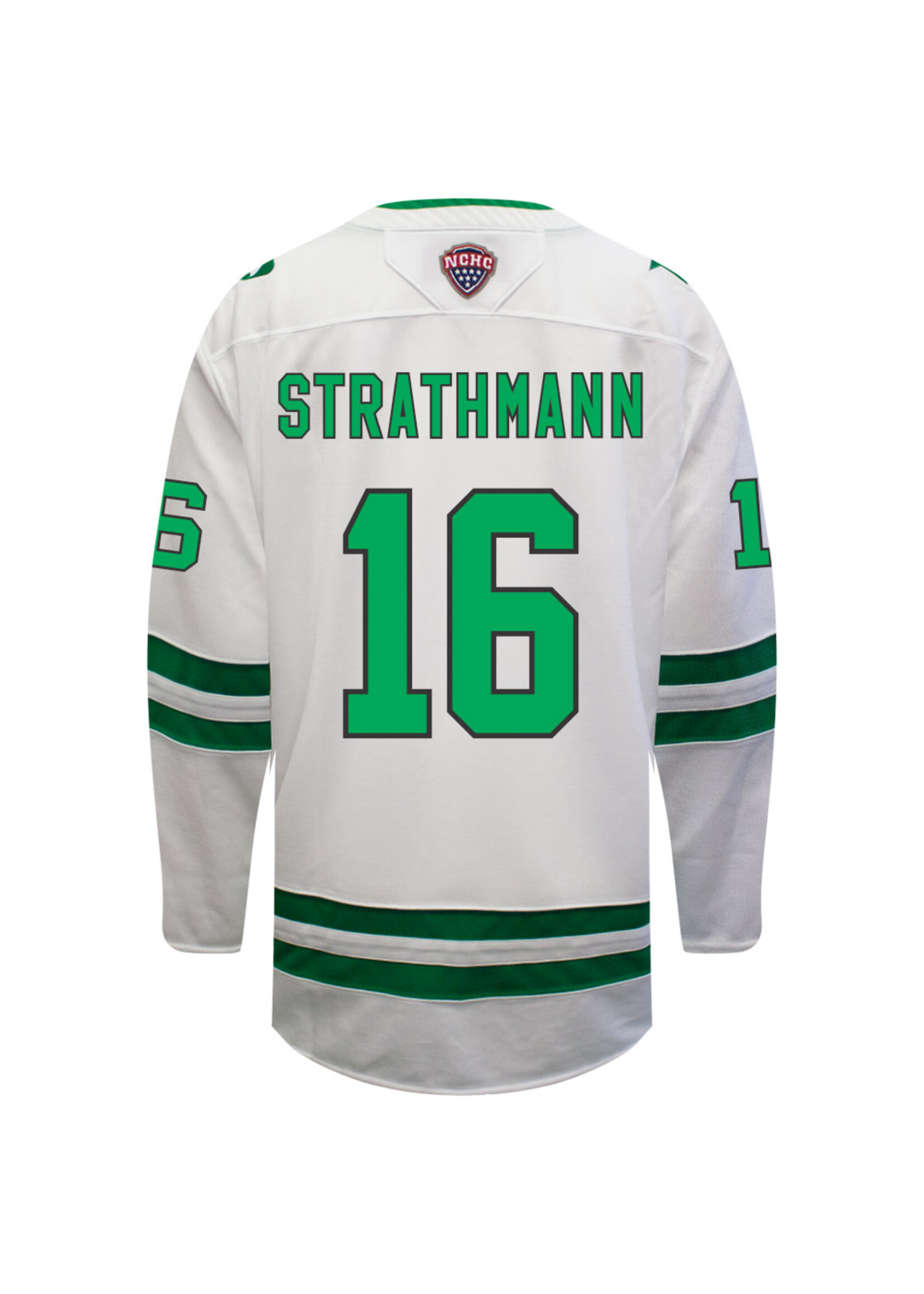 CCM Hockey #16 Andrew Strathmann CCM Authentic Game Jersey