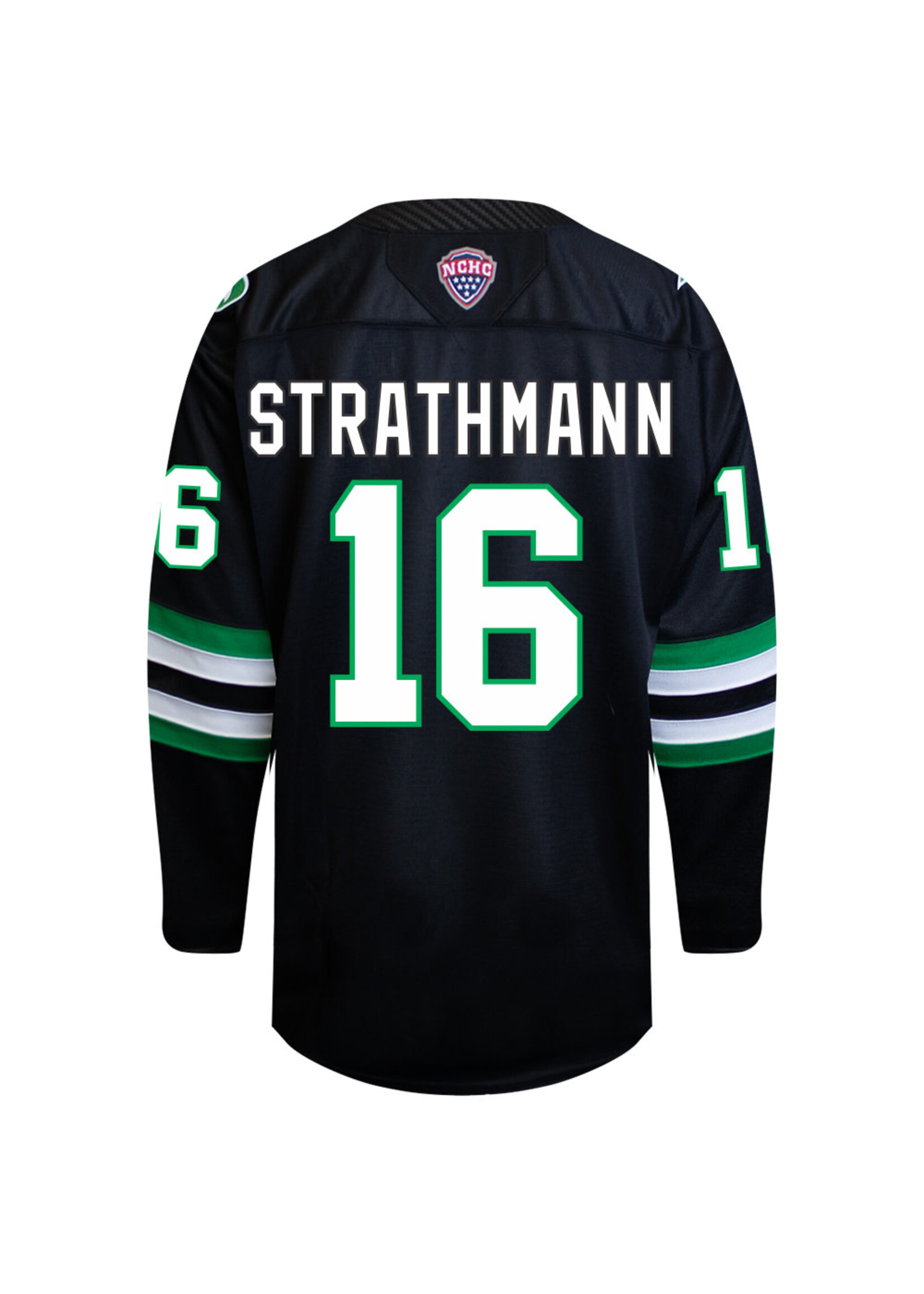 CCM Hockey #16 Andrew Strathmann CCM Hockey Replica Jersey
