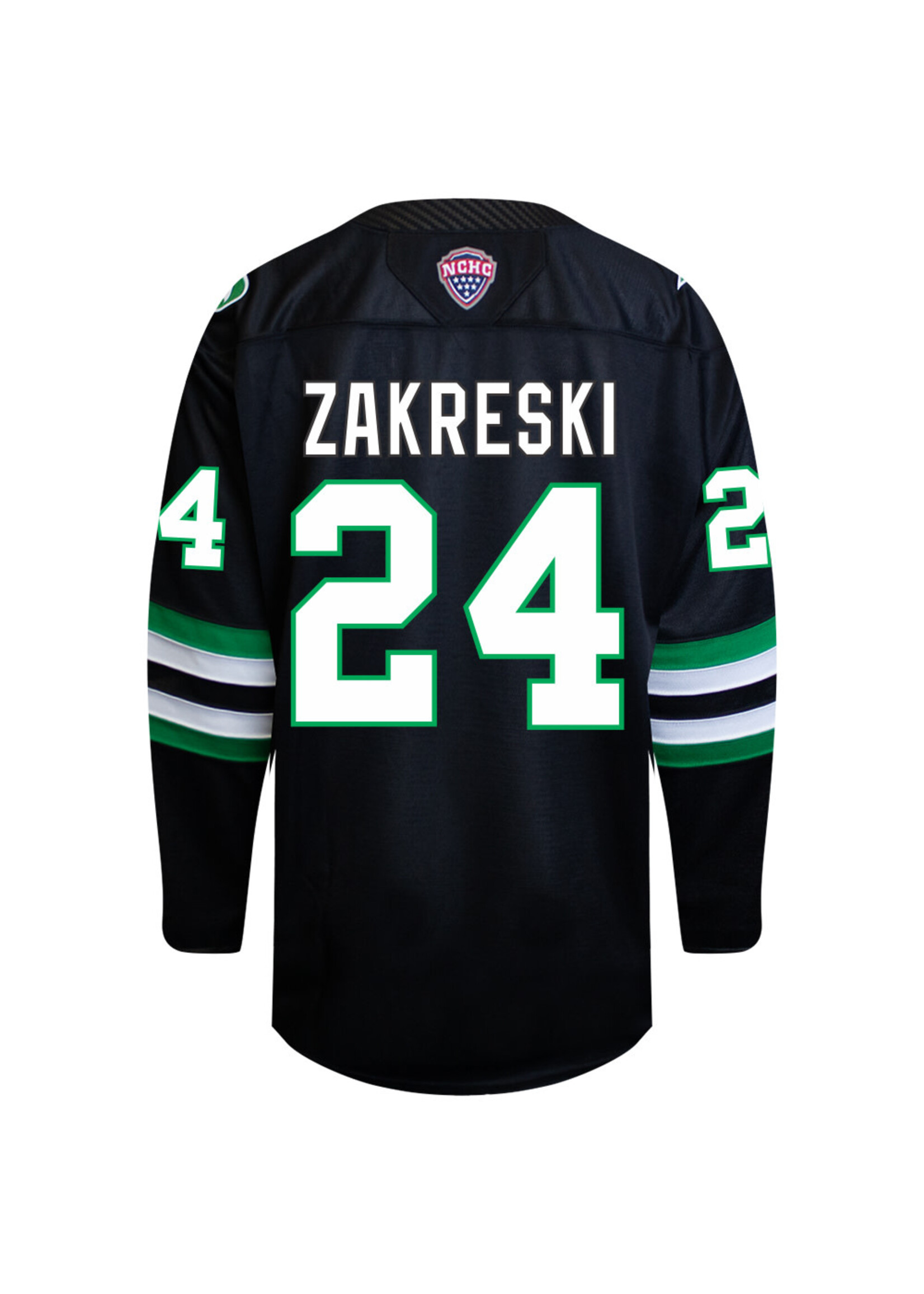CCM Hockey #24 Josh Zakreski   CCM Authentic Game Jersey