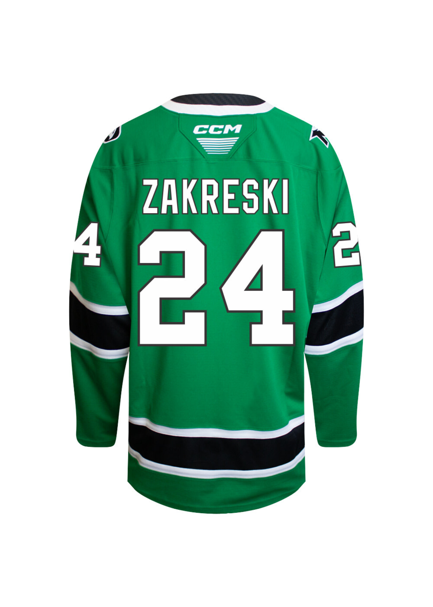 CCM Hockey #24 Josh Zakreski   CCM Hockey Youth Jersey