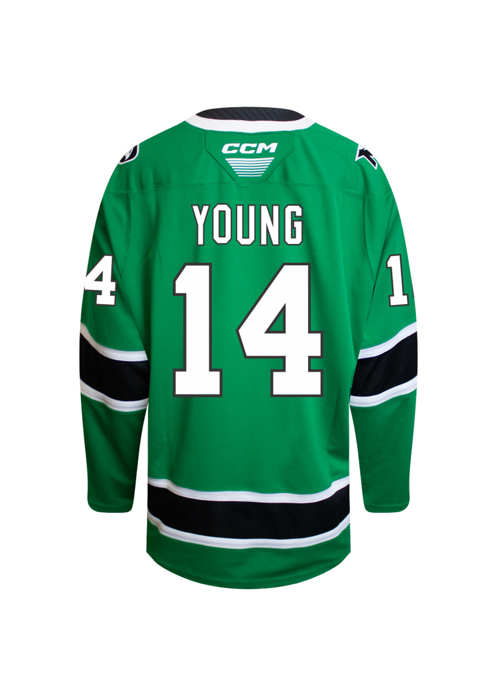 CCM Hockey #14 Tyler Young  CCM Authentic Game Jersey