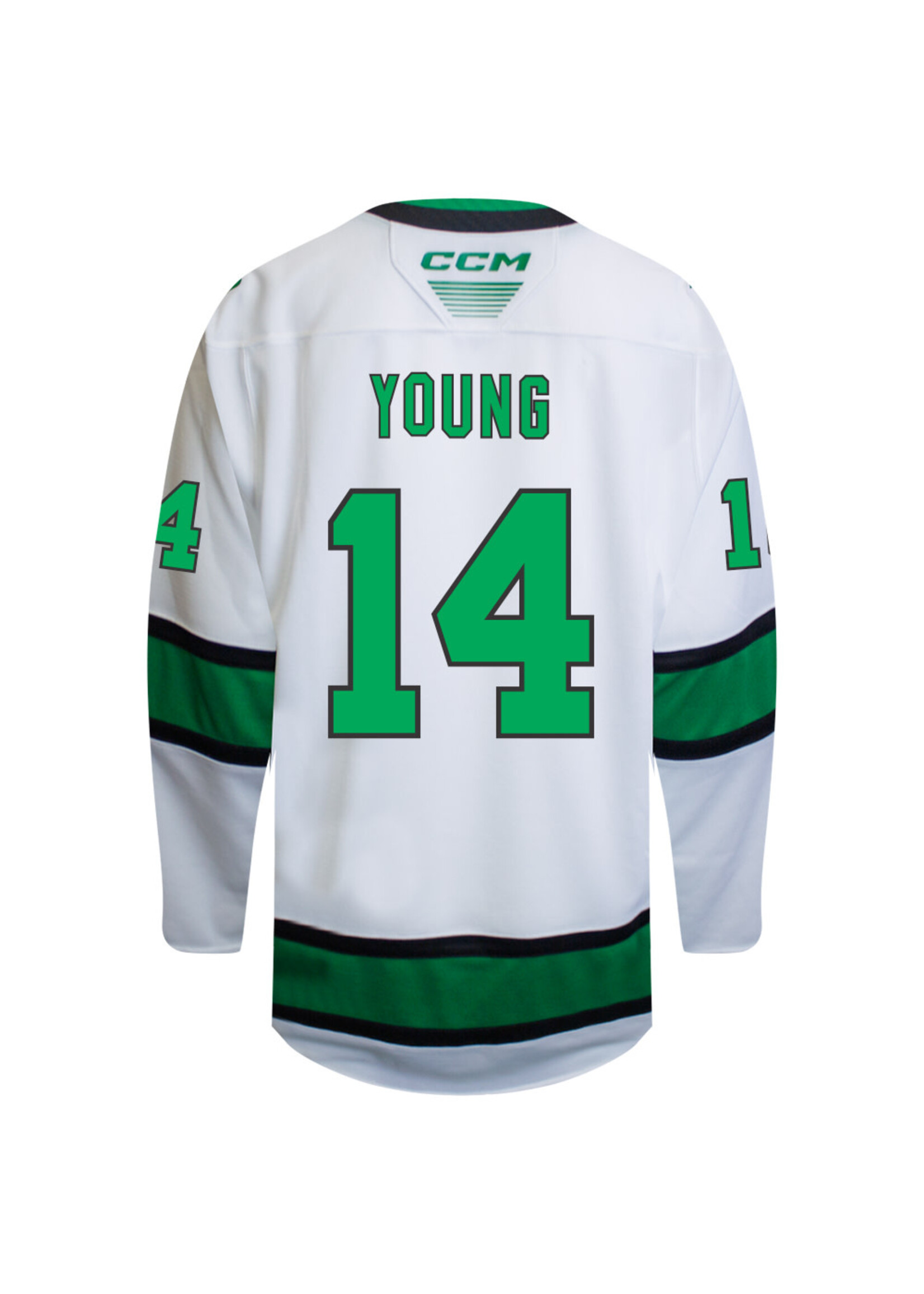 CCM Hockey #14 Tyler Young  CCM Authentic Game Jersey