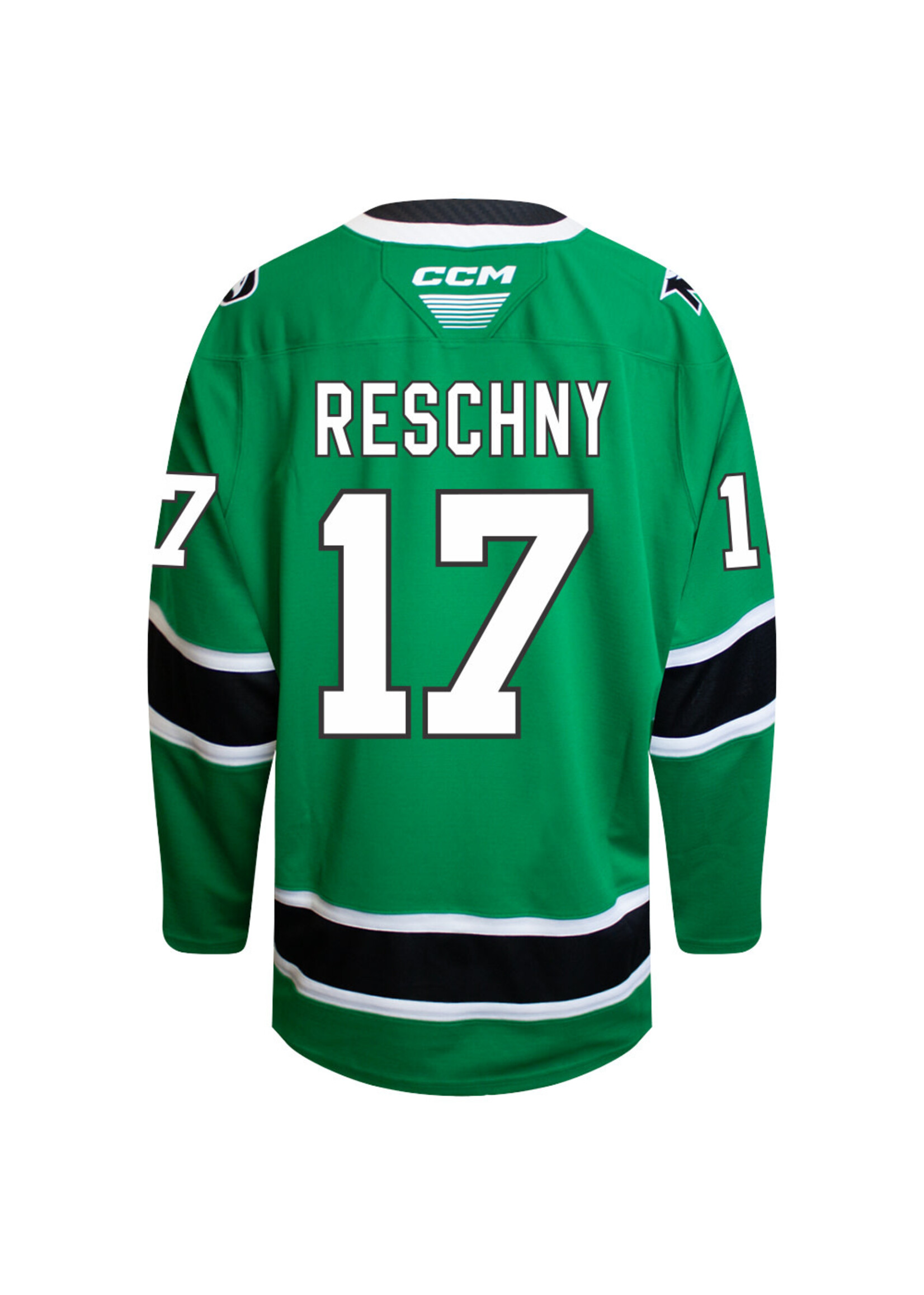 CCM Hockey #17 Cole Reschny CCM Authentic Game Jersey