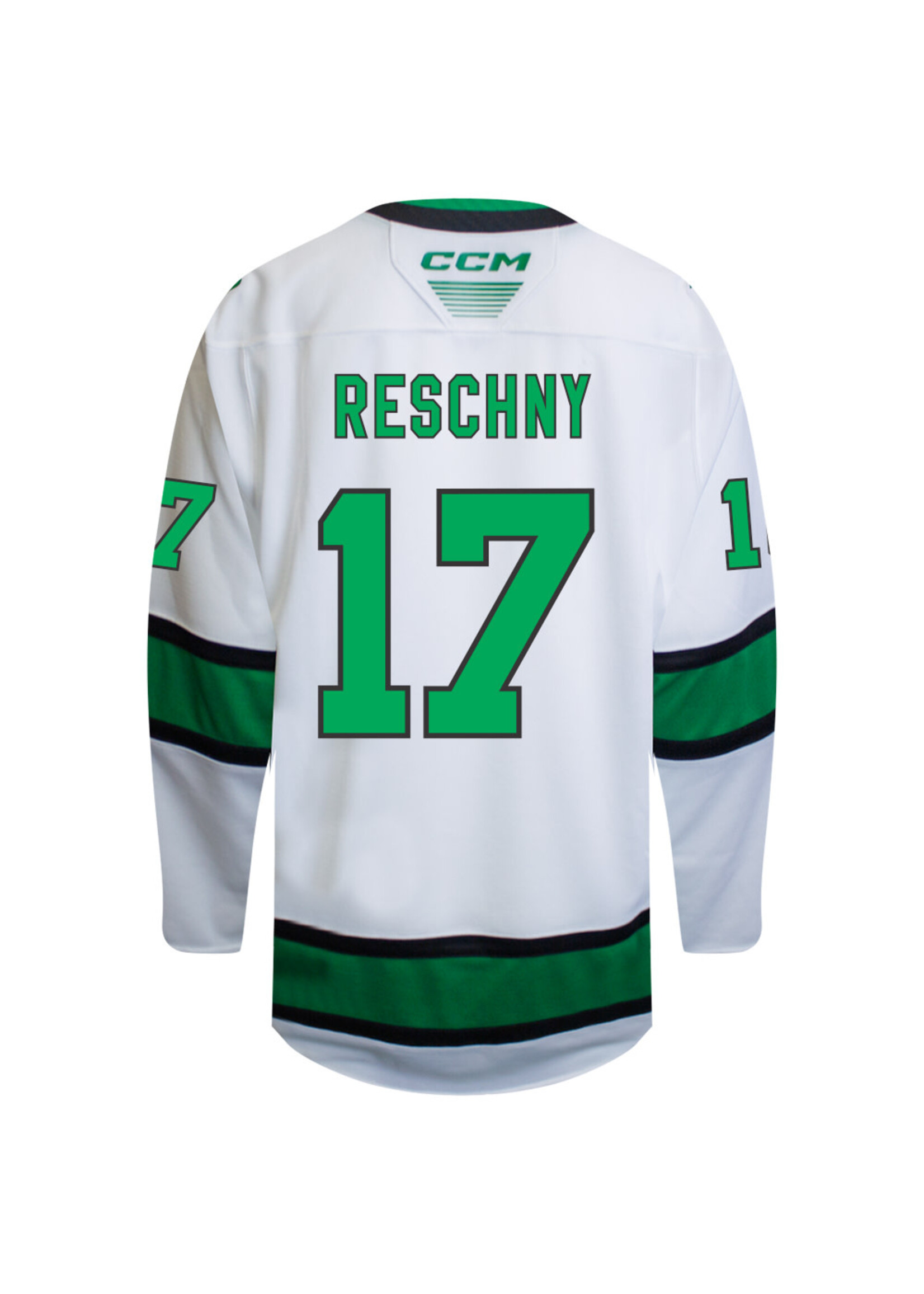 CCM Hockey #17 Cole Reschny CCM Authentic Game Jersey