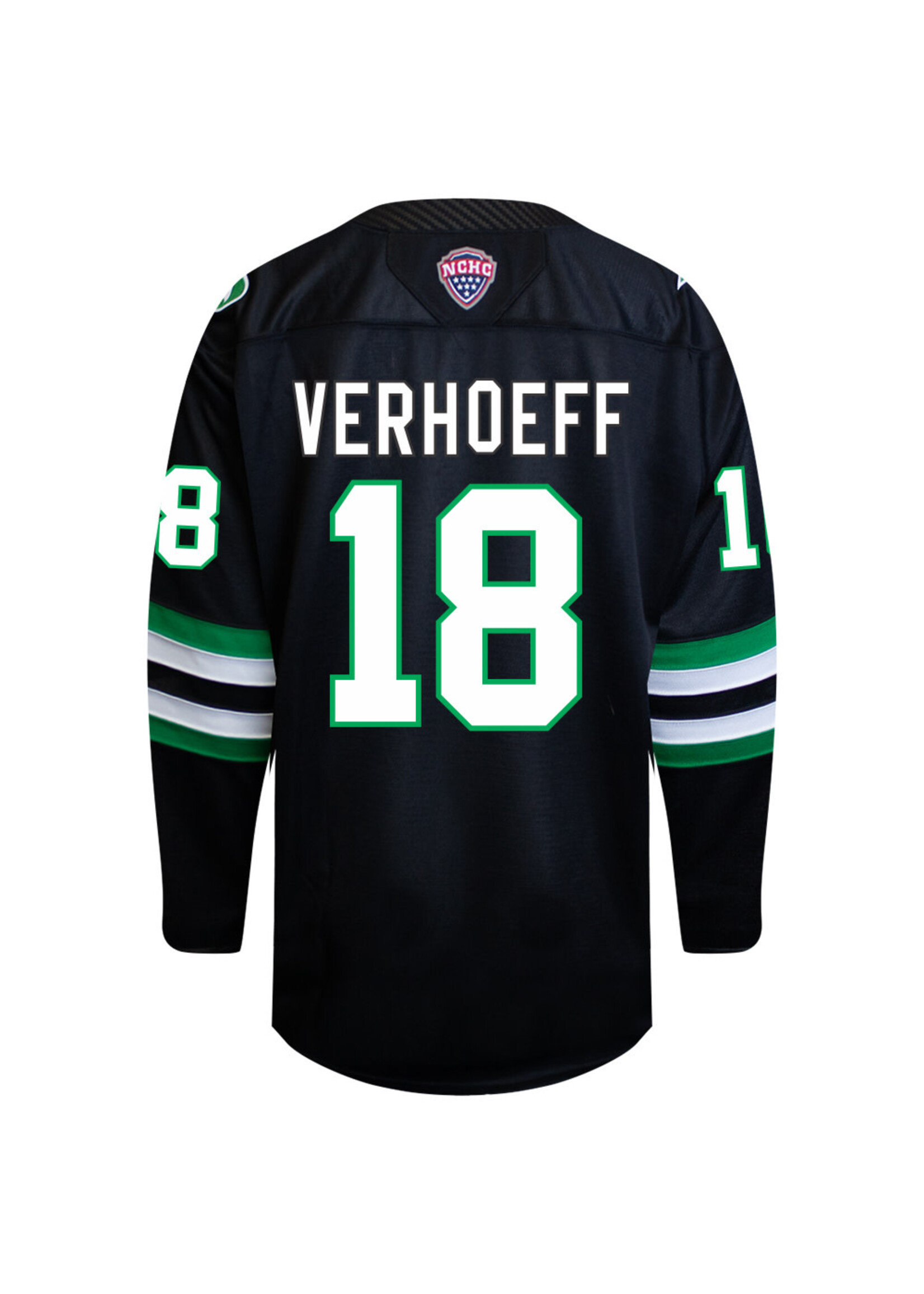 18 Keaton Verhoeff CCM Authentic Game Jersey - Sioux Shop at Ralph