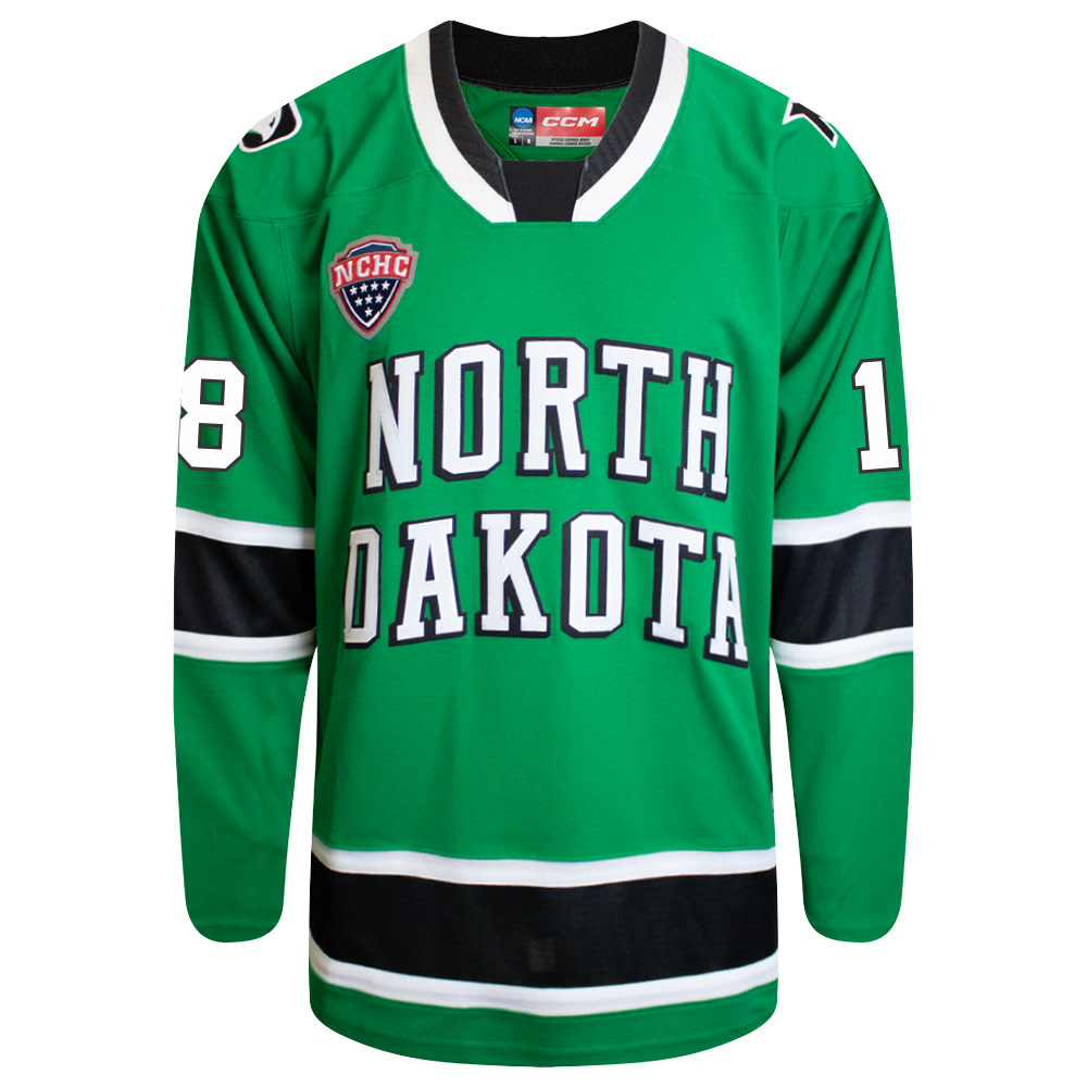 18 Keaton Verhoeff CCM Hockey Replica Jersey - Sioux Shop at Ralph