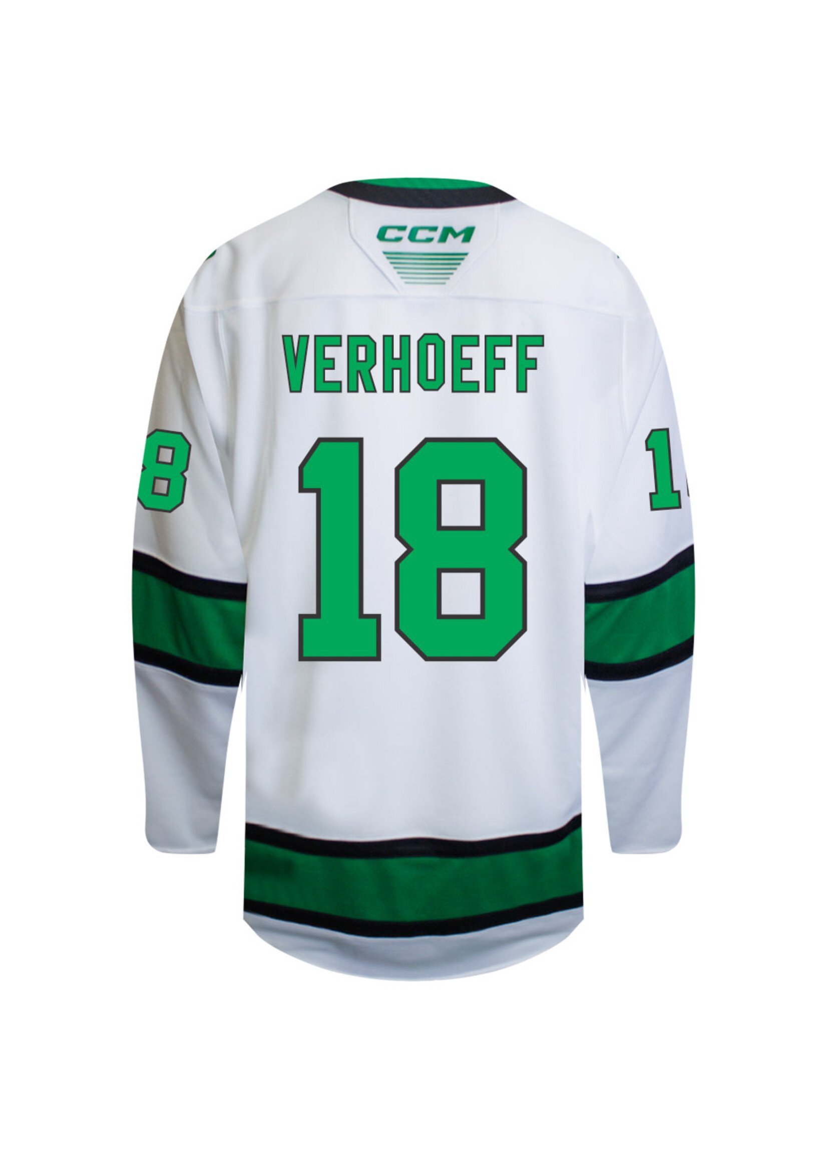 CCM Hockey #18 Keaton Verhoeff CCM Hockey Replica Jersey