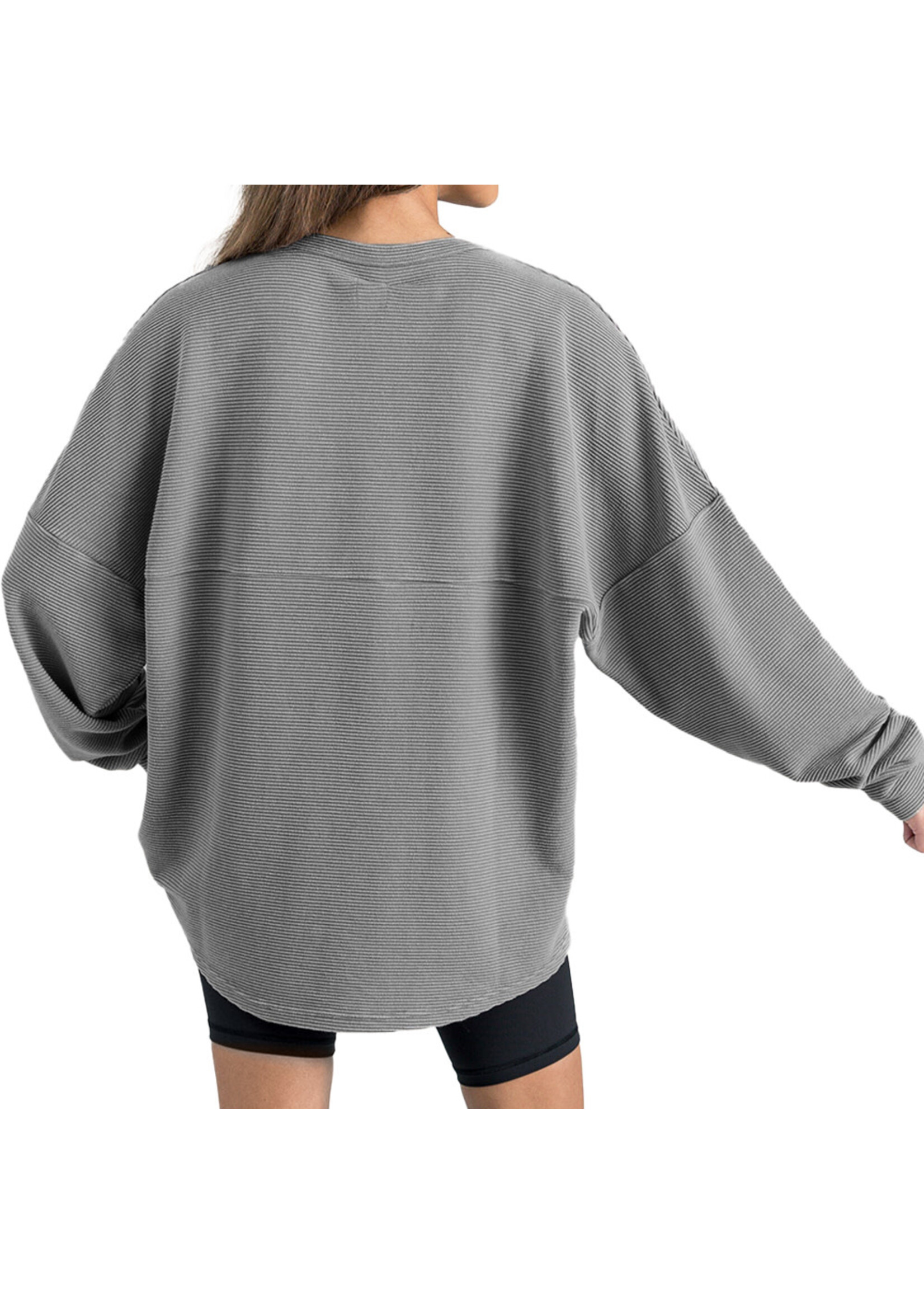 Gameday Couture Vital Style Ladies Corded Crew