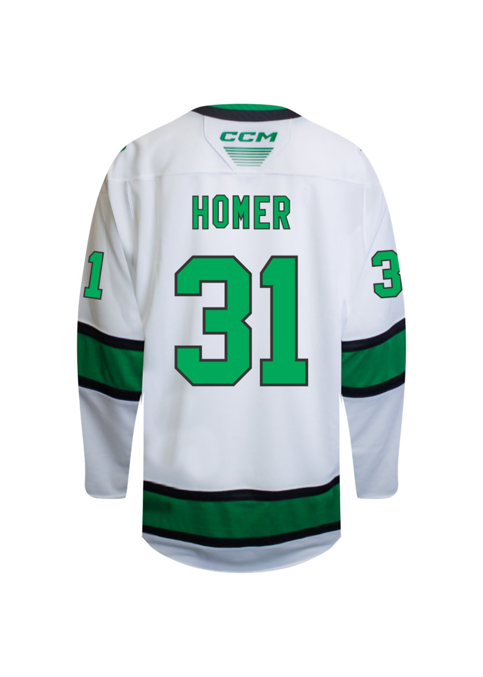 CCM Hockey #31 Gibson Homer  CCM Hockey Youth Jersey