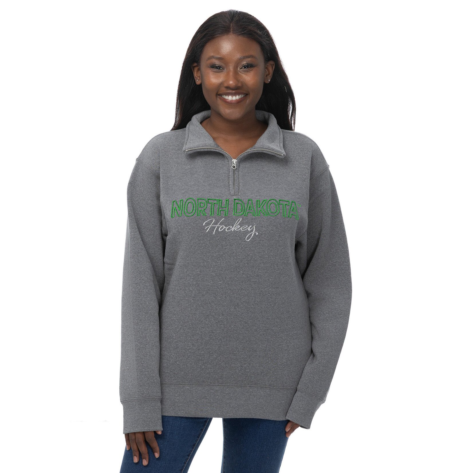 ZooZatZ ND Hockey Bodacious 1/4 Zip