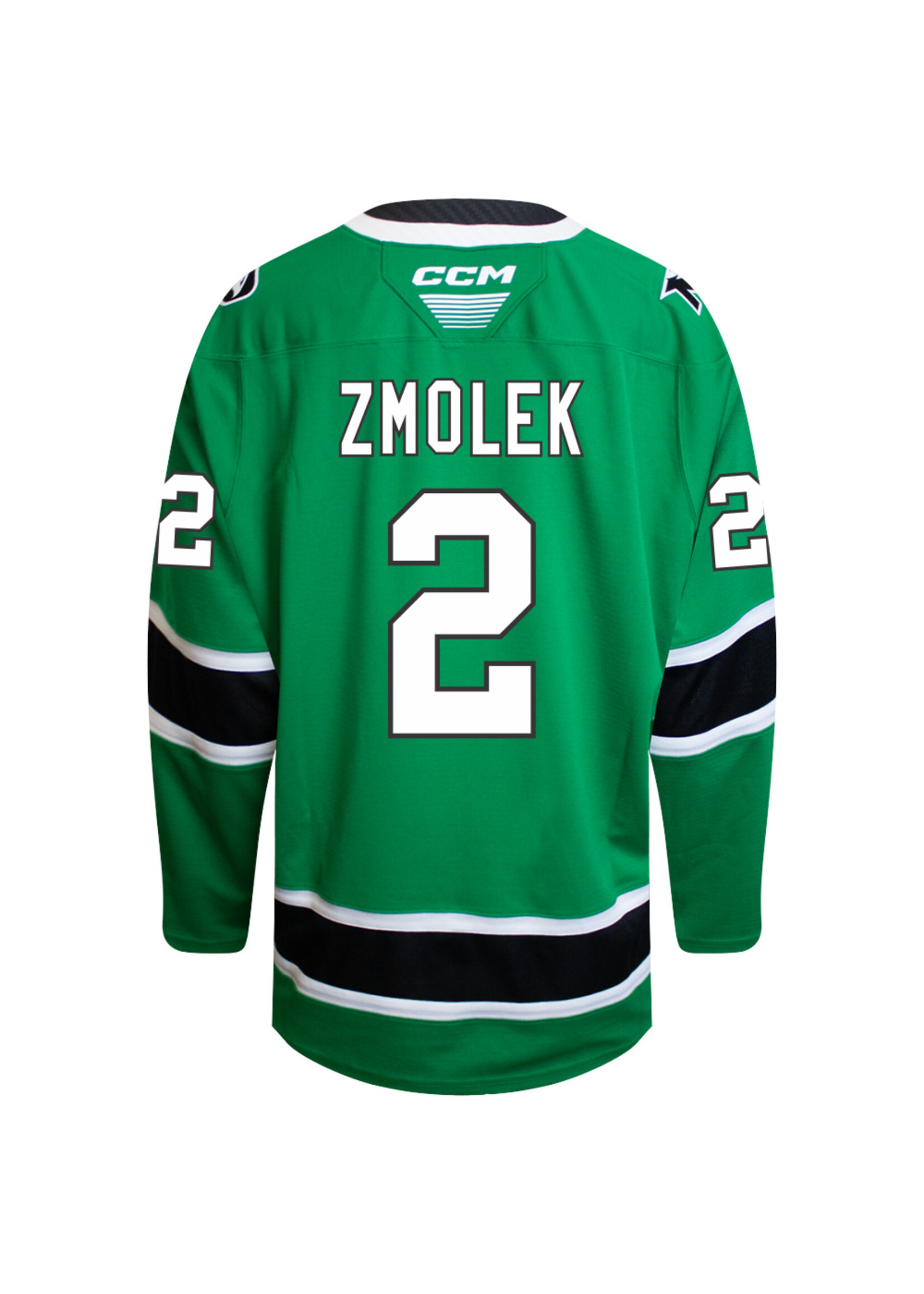 CCM Hockey #2 Bennett Zmolek CCM Authentic Game Jersey