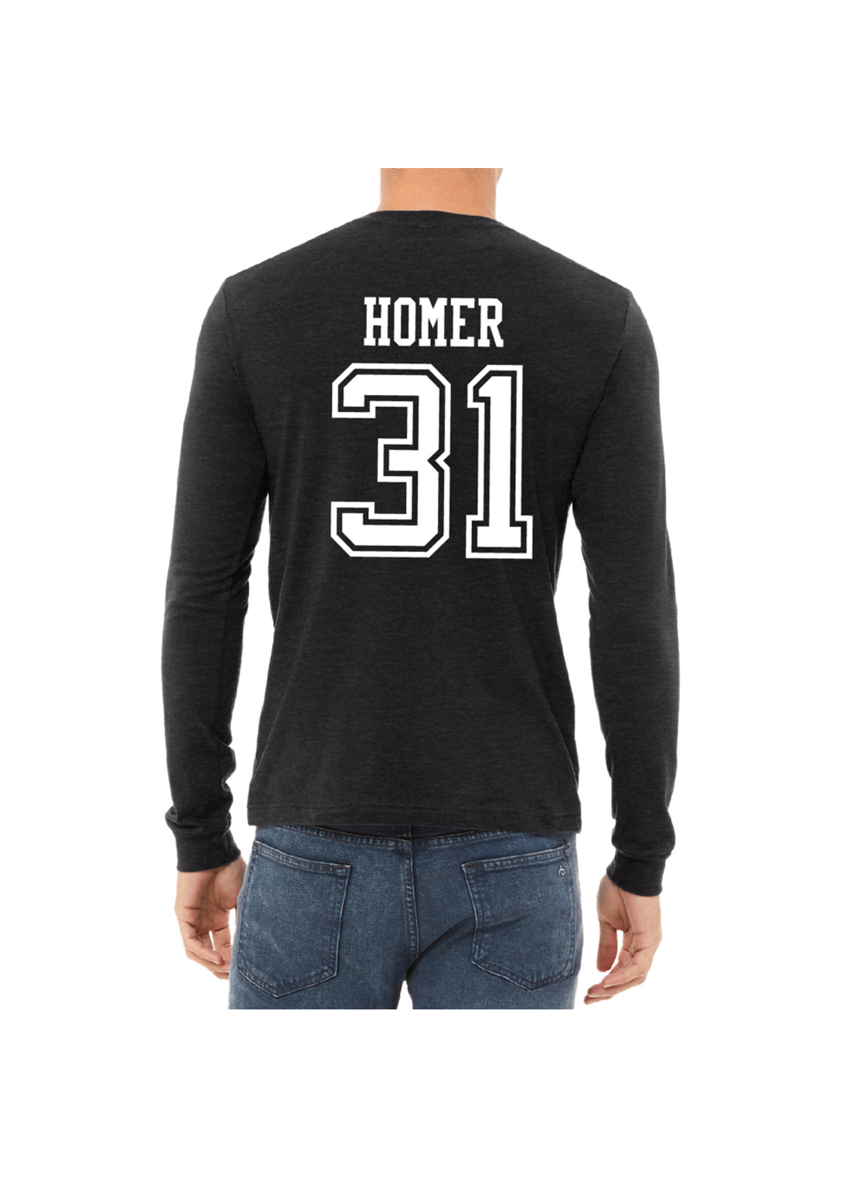 AHUNDYP #31 Gibson Homer North Dakota Hockey Sport Adult Long Sleeve