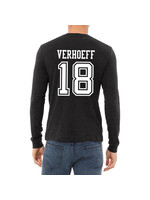 AHUNDYP #18 Keaton Verhoeff North Dakota Hockey Sport Adult Long Sleeve