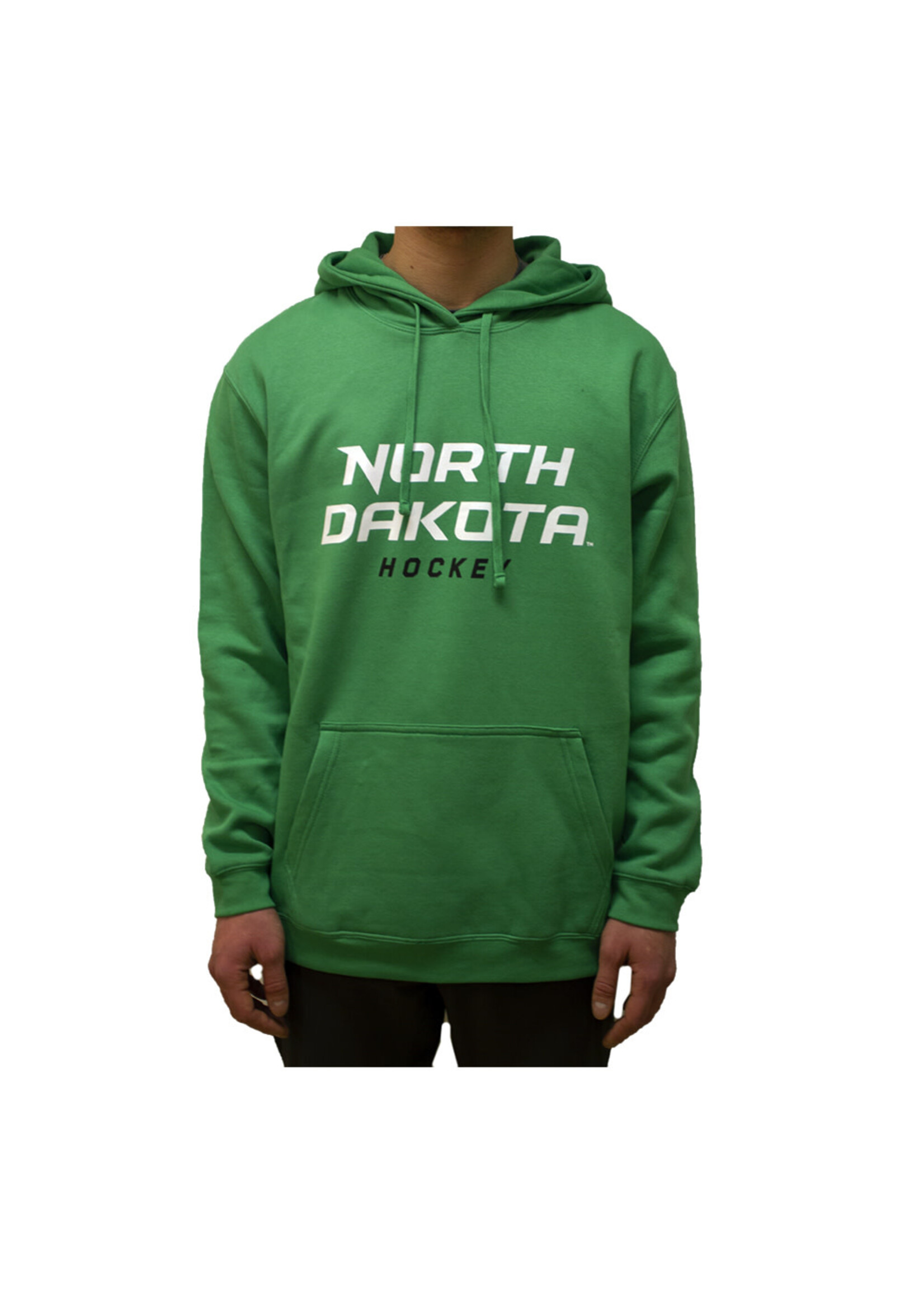 AHUNDYP #18 Keaton Verhoeff North Dakota Hockey Sport Adult Hood