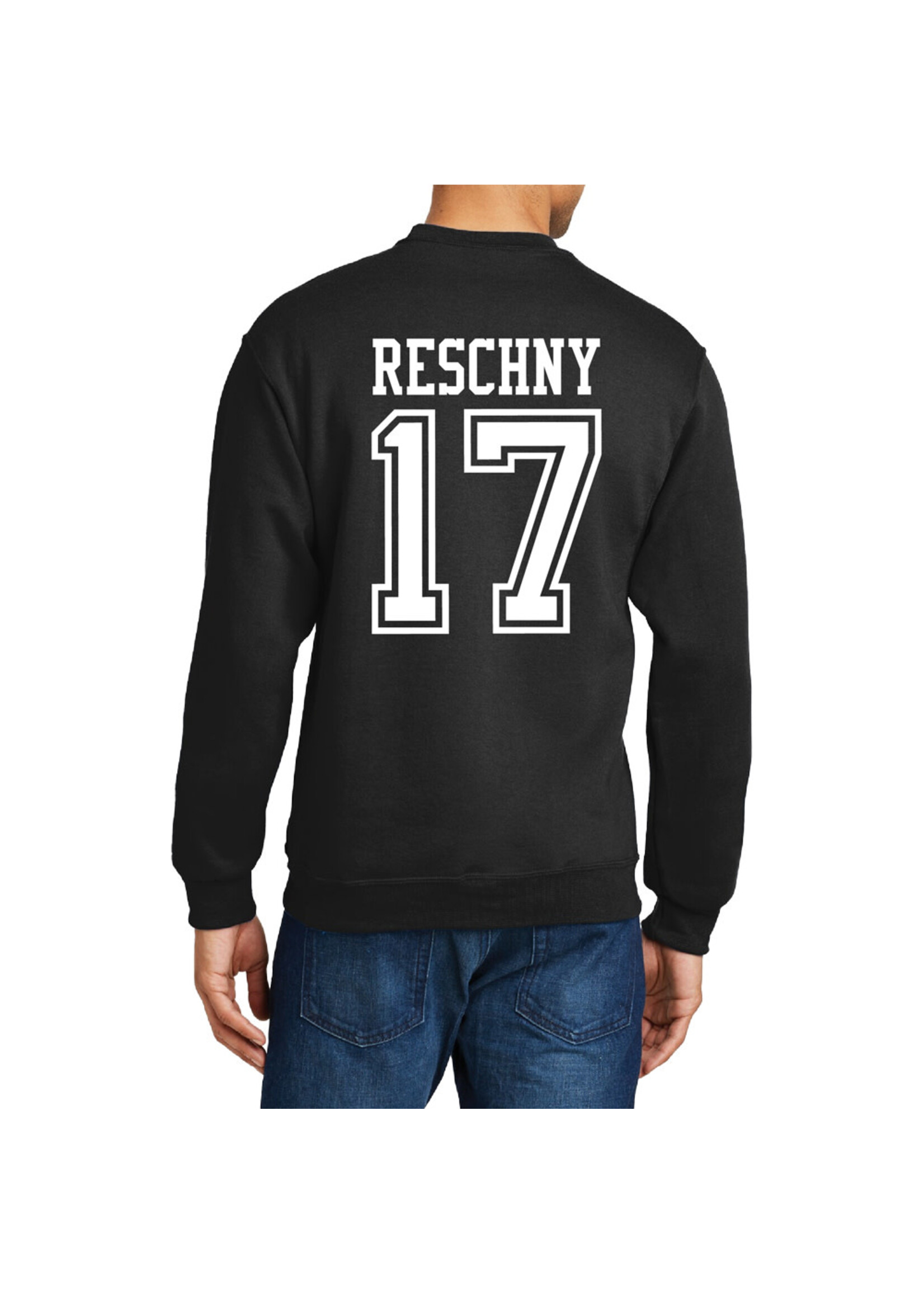 AHUNDYP #17 Cole Reschny North Dakota Hockey Sport Adult Crew