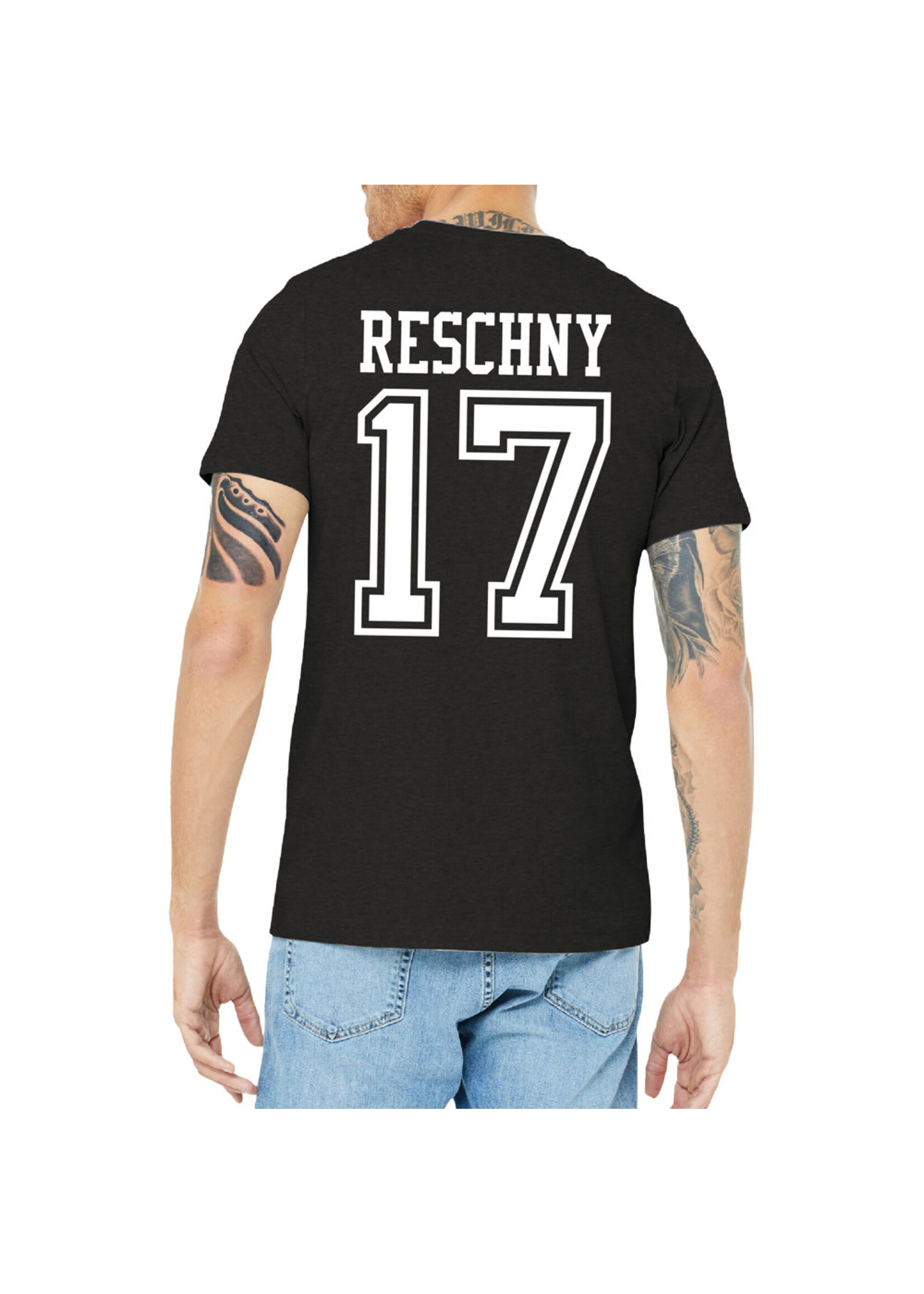 AHUNDYP #17 Cole Reschny North Dakota Hockey Sport Adult Tee