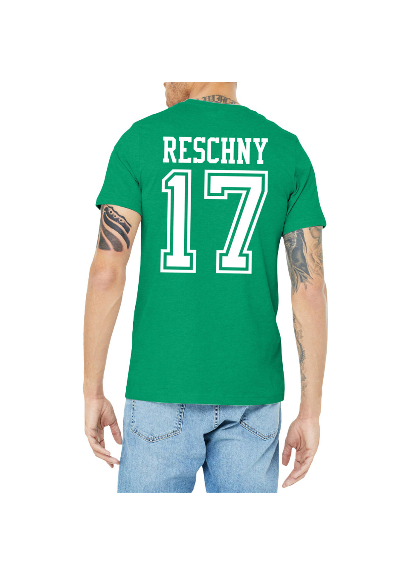 AHUNDYP #17 Cole Reschny North Dakota Hockey Sport Adult Tee