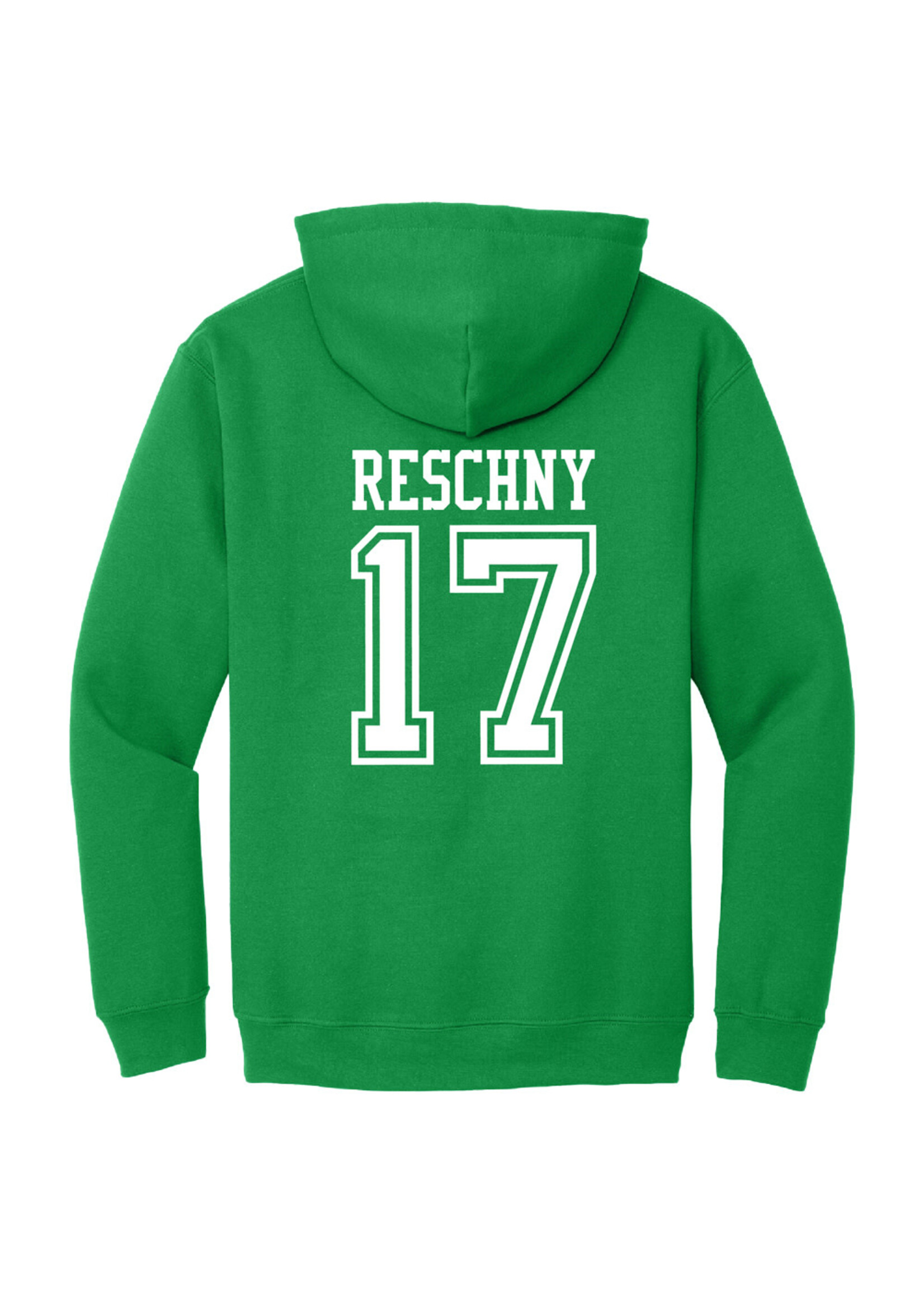 AHUNDYP #17 Cole Reschny North Dakota Hockey Sport Adult Hood