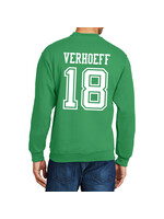 AHUNDYP #18 Keaton Verhoeff North Dakota Hockey Sport Adult Crew