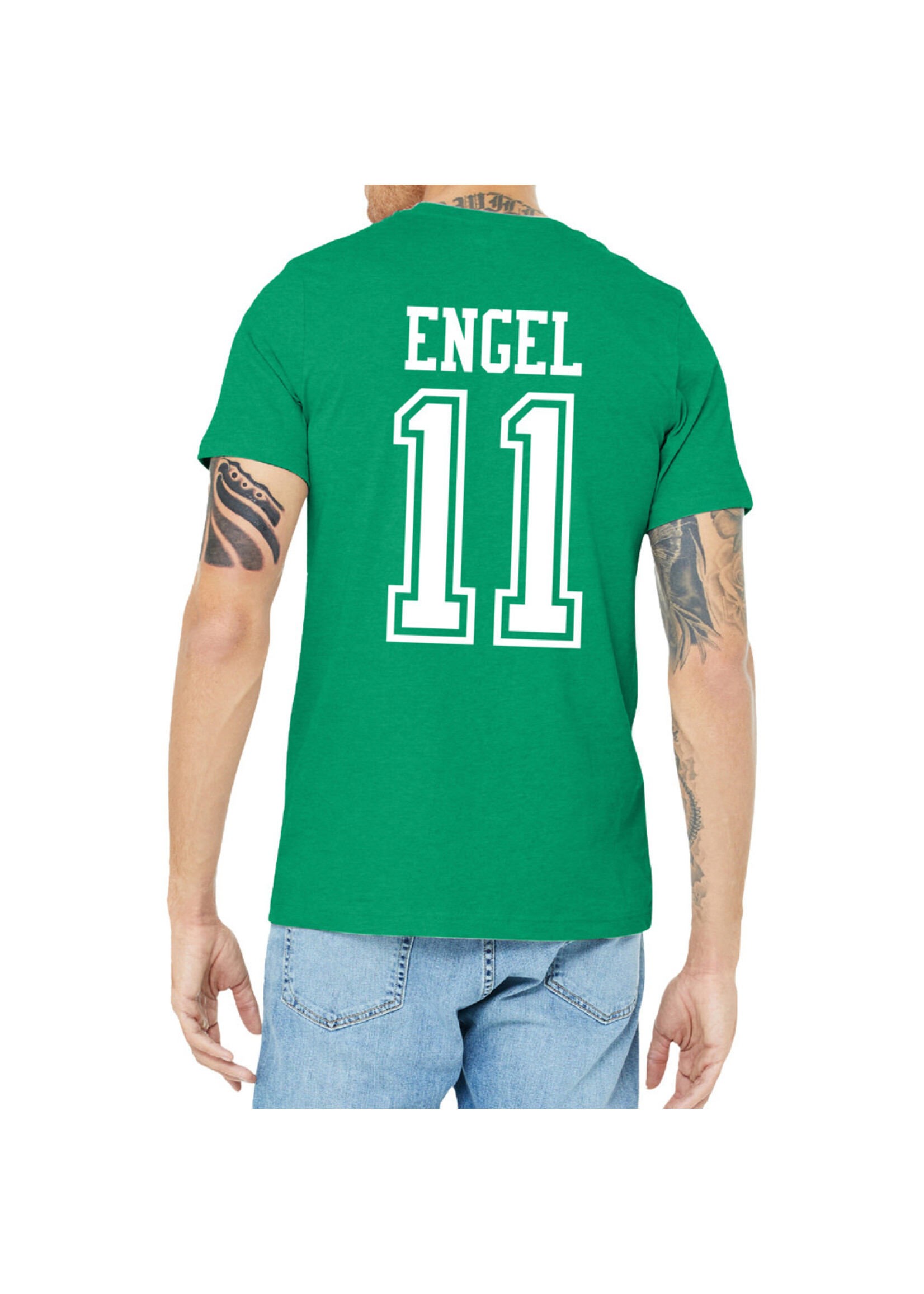 AHUNDYP #11 Ian Engel North Dakota Hockey Sport Adult Tee
