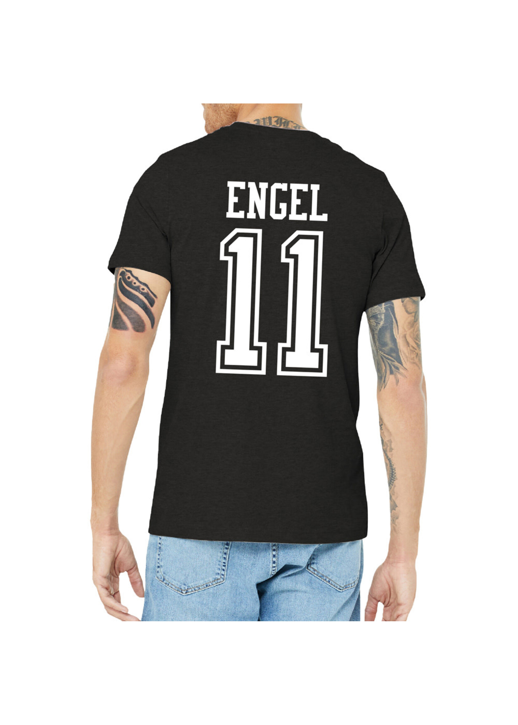 AHUNDYP #11 Ian Engel North Dakota Hockey Sport Adult Tee
