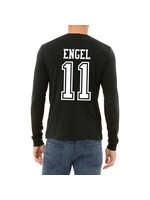 AHUNDYP #11 Ian Engel North Dakota Hockey Sport Adult Long Sleeve