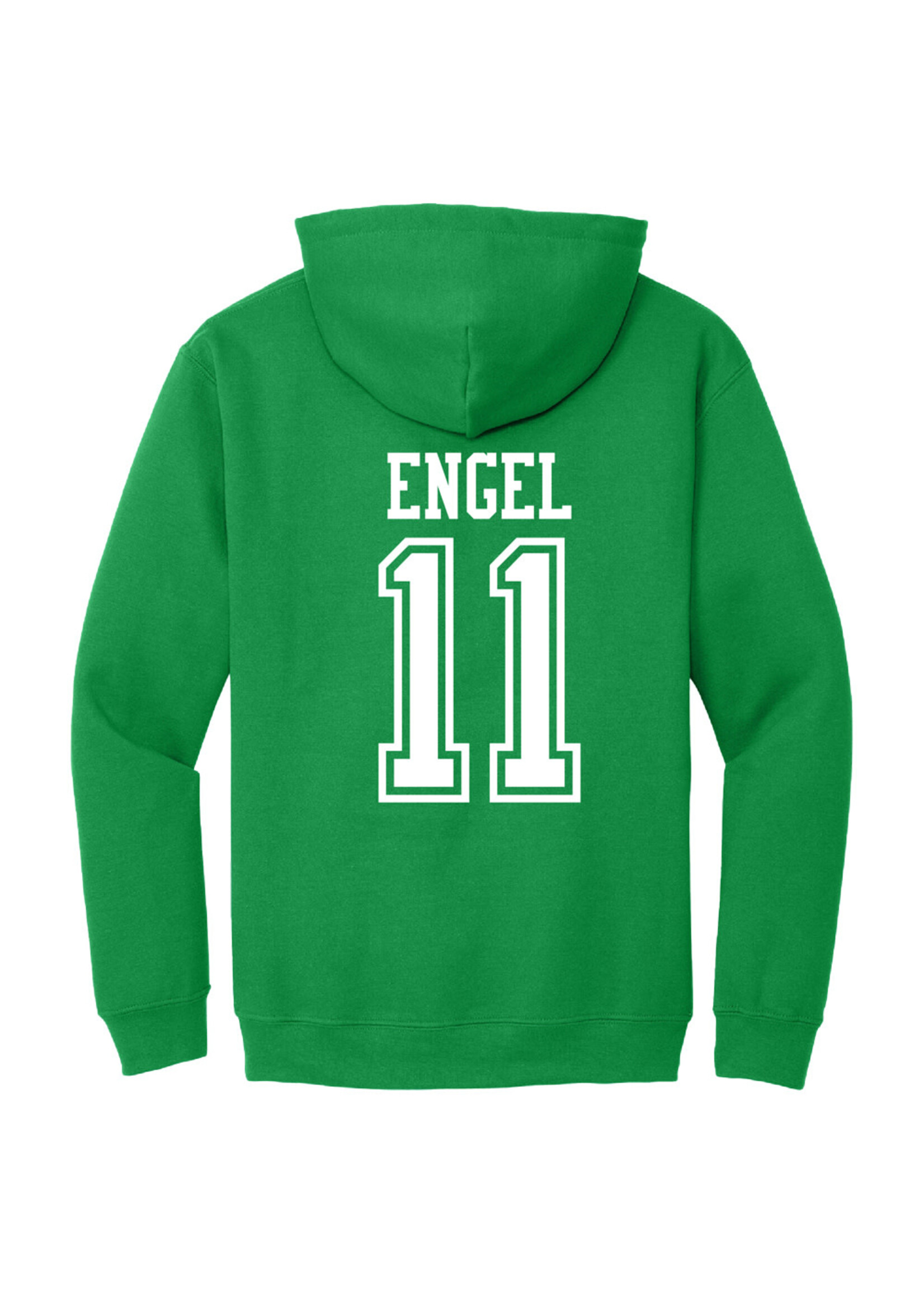 AHUNDYP #11 Ian Engel North Dakota Hockey Sport Adult Hood