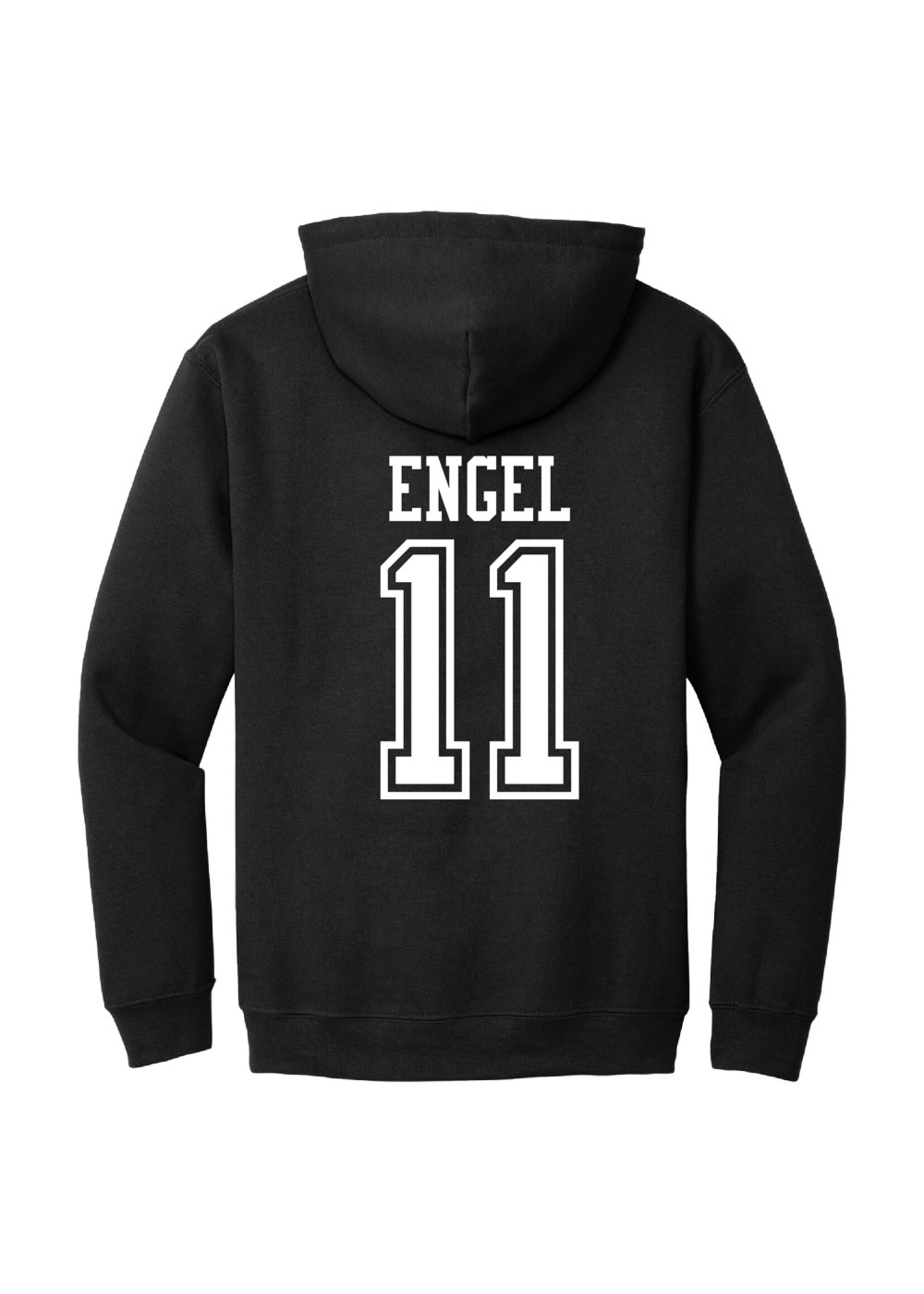 AHUNDYP #11 Ian Engel North Dakota Hockey Sport Adult Hood