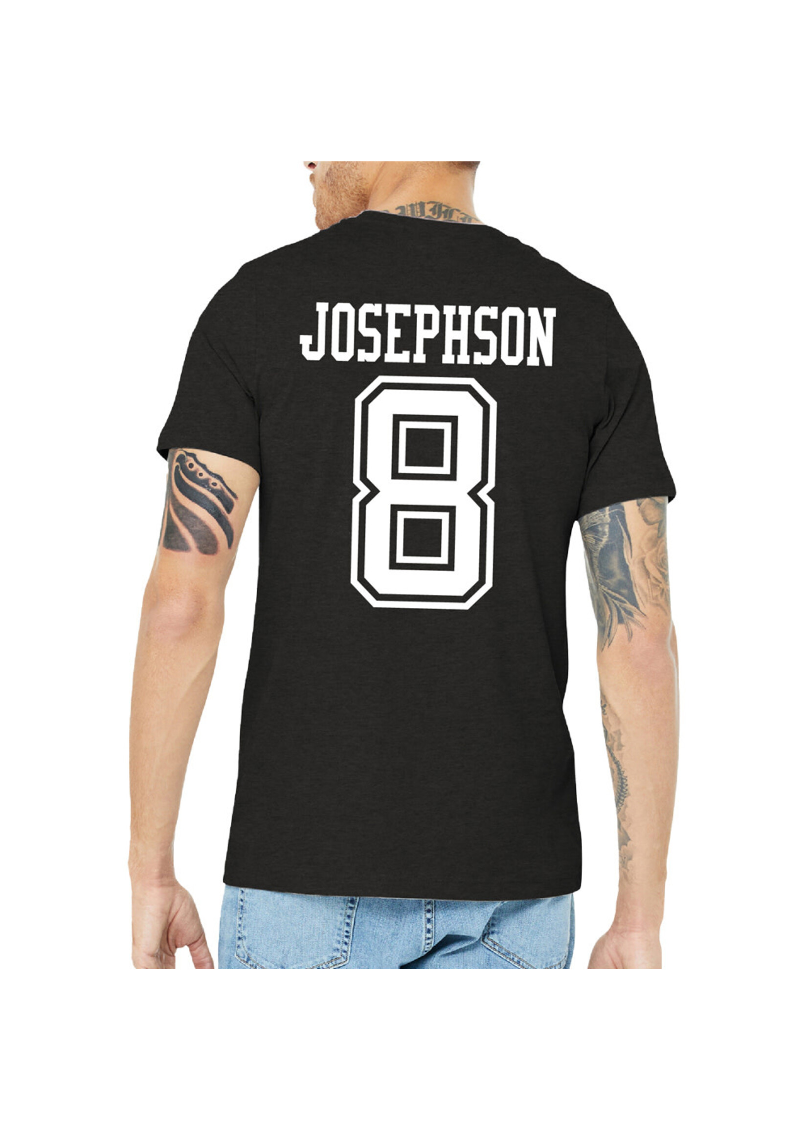 AHUNDYP #8 Ollie Josephson North Dakota Hockey Sport Adult Tee