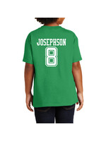 AHUNDYP #8 Ollie Josephson North Dakota Hockey Sport Youth Tee
