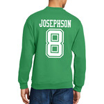 AHUNDYP #8 Ollie Josephson North Dakota Hockey Sport Adult Crew