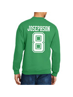 AHUNDYP #8 Ollie Josephson North Dakota Hockey Sport Adult Crew