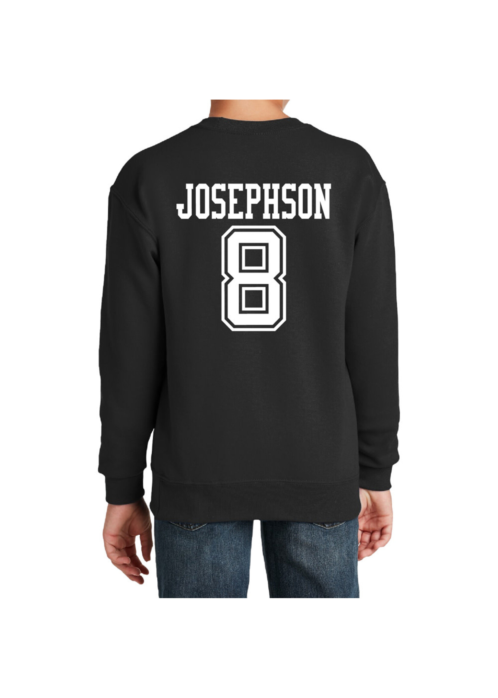 AHUNDYP #8 Ollie Josephson North Dakota Hockey Sport Youth Crew