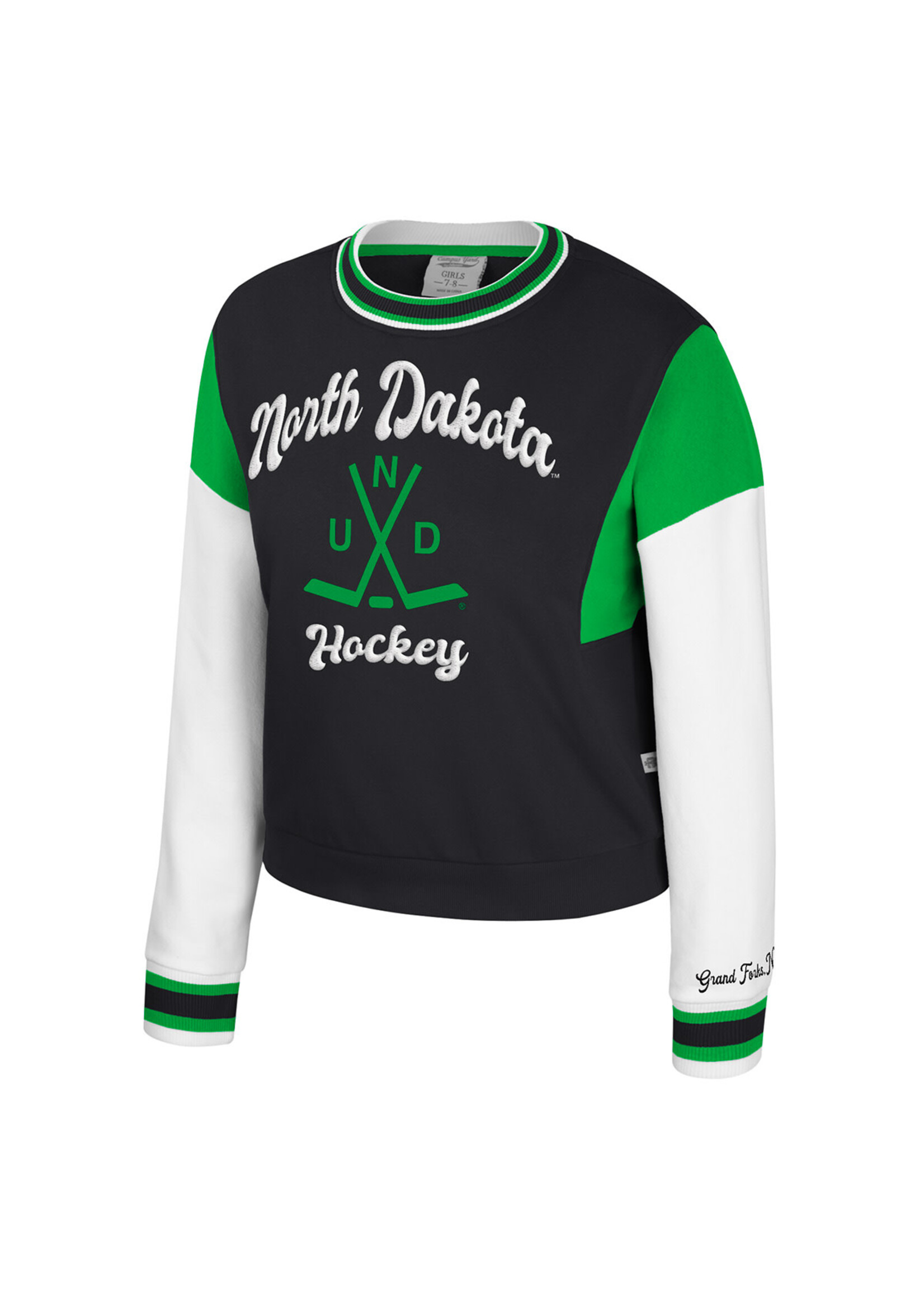 Colosseum Athletics Girls Moonbeams Color Block Crew