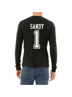 AHUNDYP #1 Zach Sandy North Dakota Hockey Sport Adult Long Sleeve