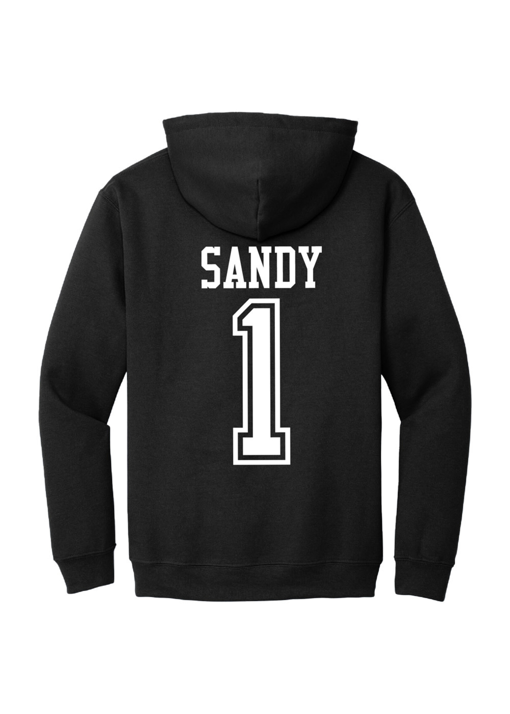 AHUNDYP #1 Zach Sandy North Dakota Hockey Sport Adult Hood