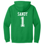 AHUNDYP #1 Zach Sandy North Dakota Hockey Sport Youth Hood