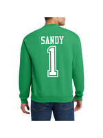 AHUNDYP #1 Zach Sandy North Dakota Hockey Sport Adult Crew