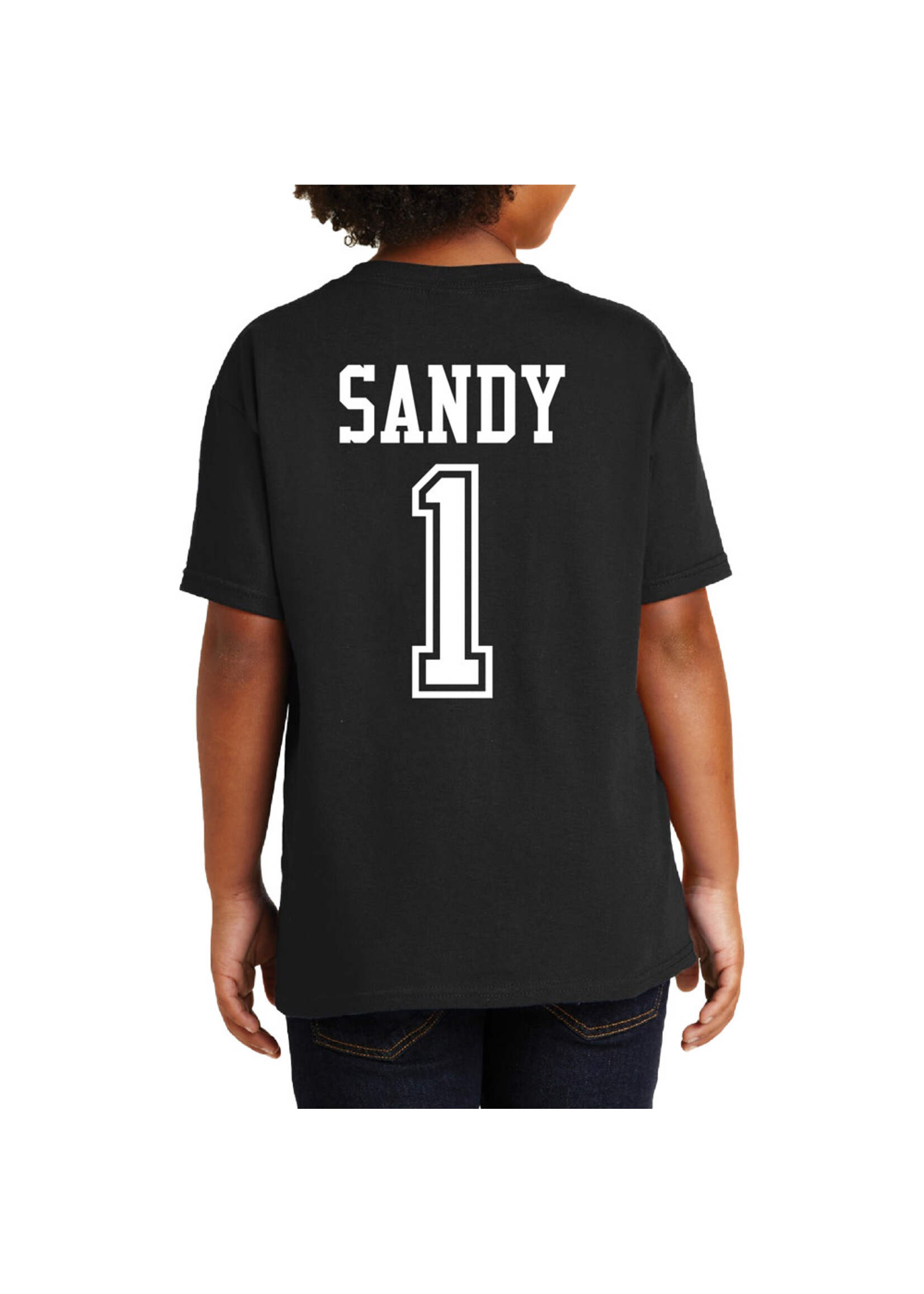 AHUNDYP #1 Zach Sandy North Dakota Hockey Sport Youth Tee