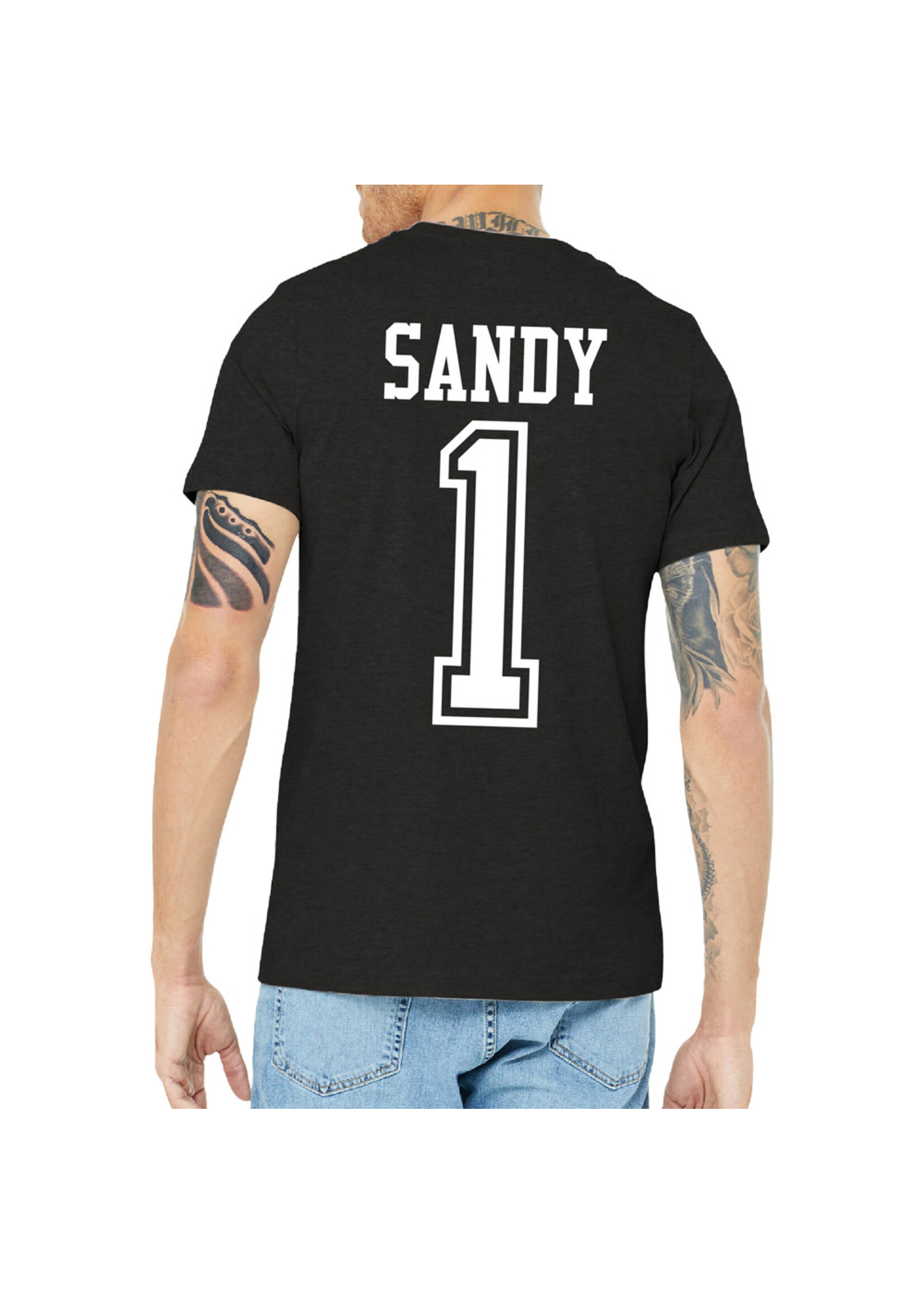 AHUNDYP #1 Zach Sandy North Dakota Hockey Sport Adult Tee