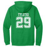 AHUNDYP #29 Grant Tylutki North Dakota Football Sport Adult Hood