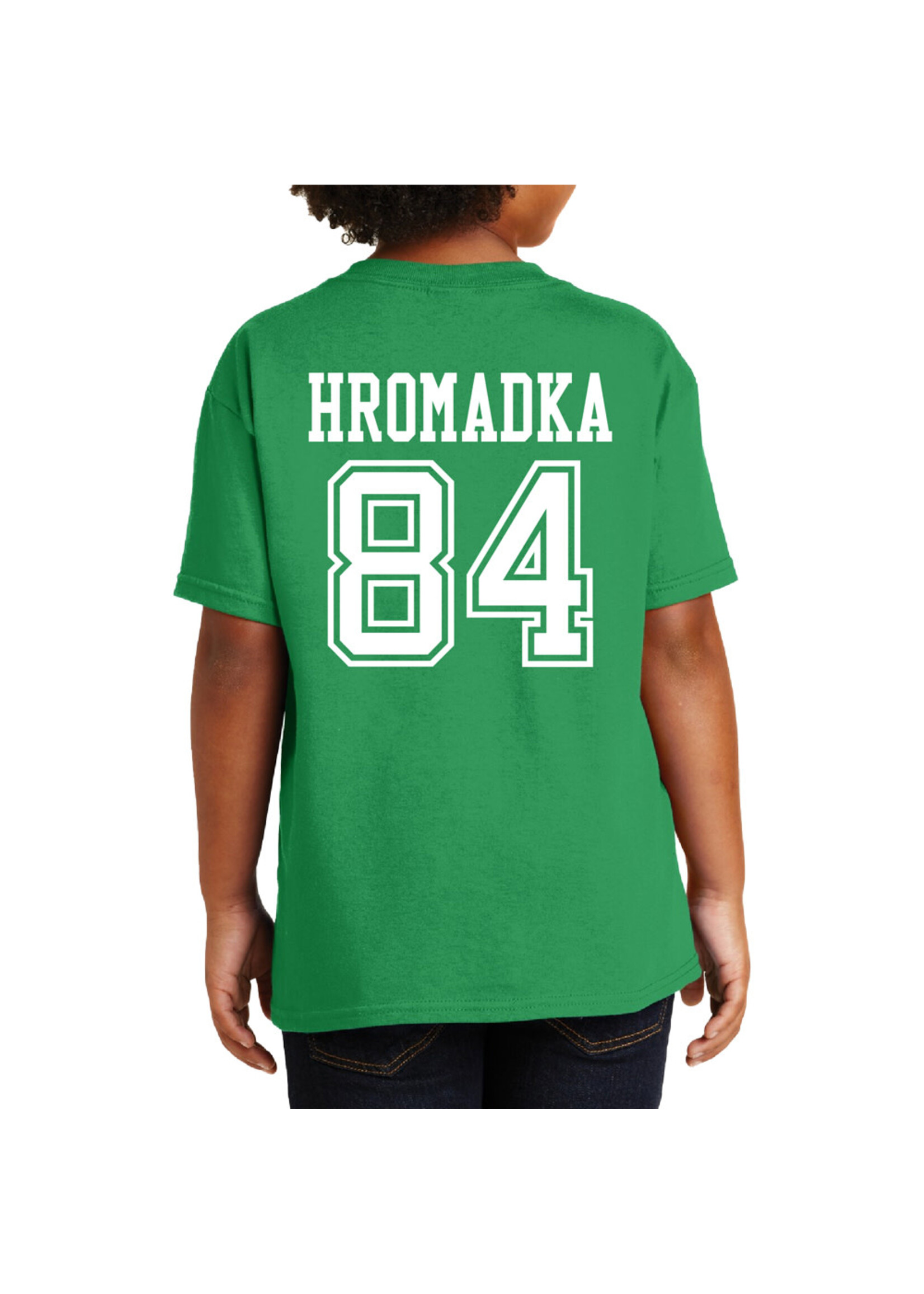 AHUNDYP #84 Nathan Hromadka North Dakota Football Sport Youth Tee